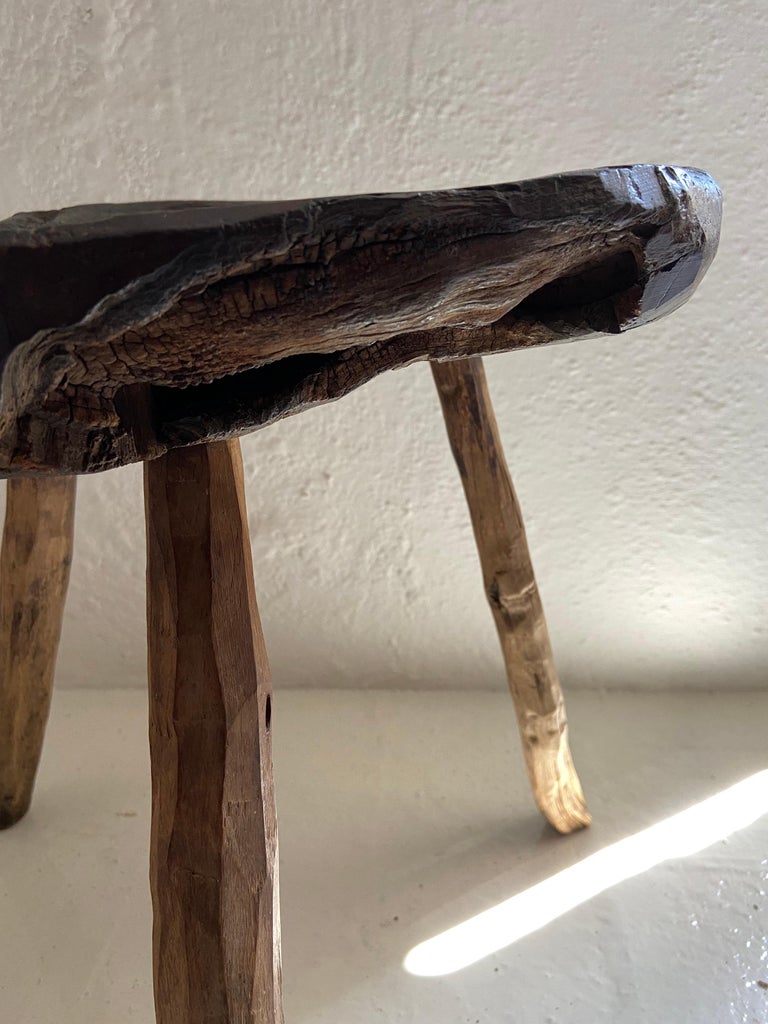 19th Century Hardwood Stool from Mexico For Sale at 1stDibs
