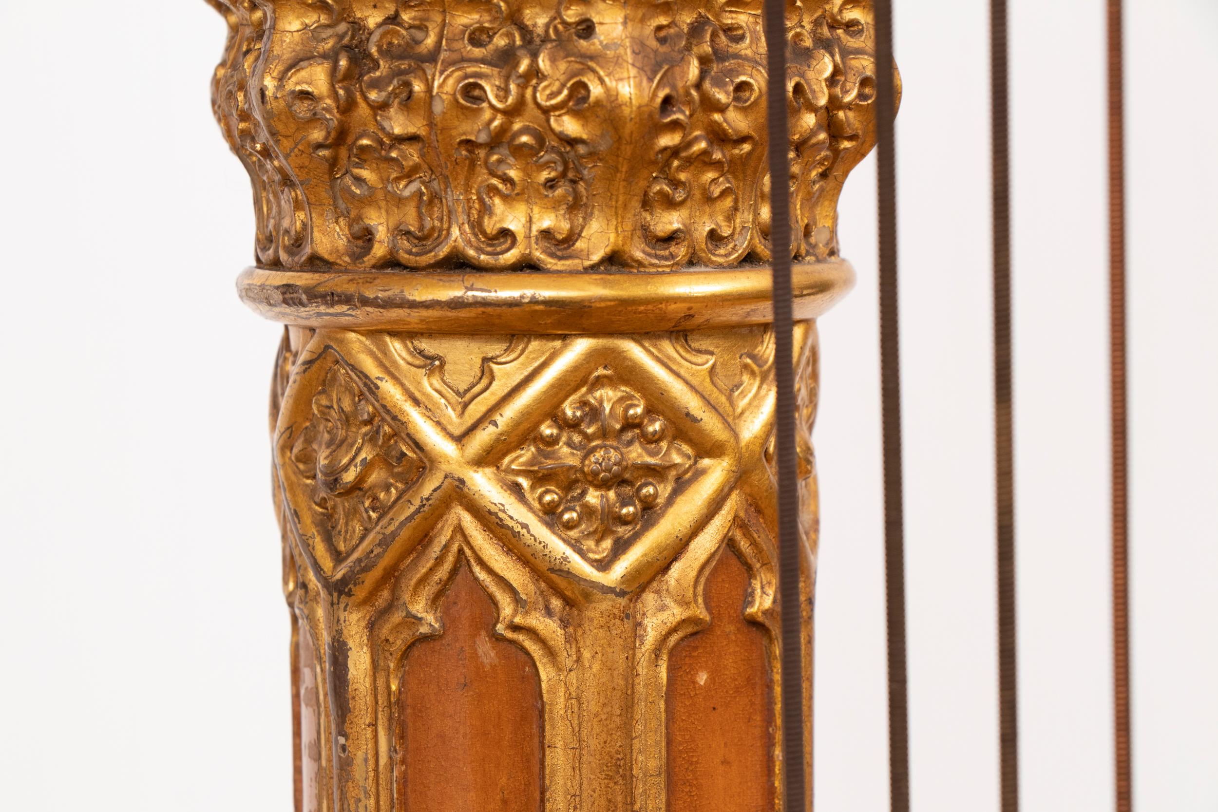 Wood 19th Century Harp by Sébastien Érard For Sale