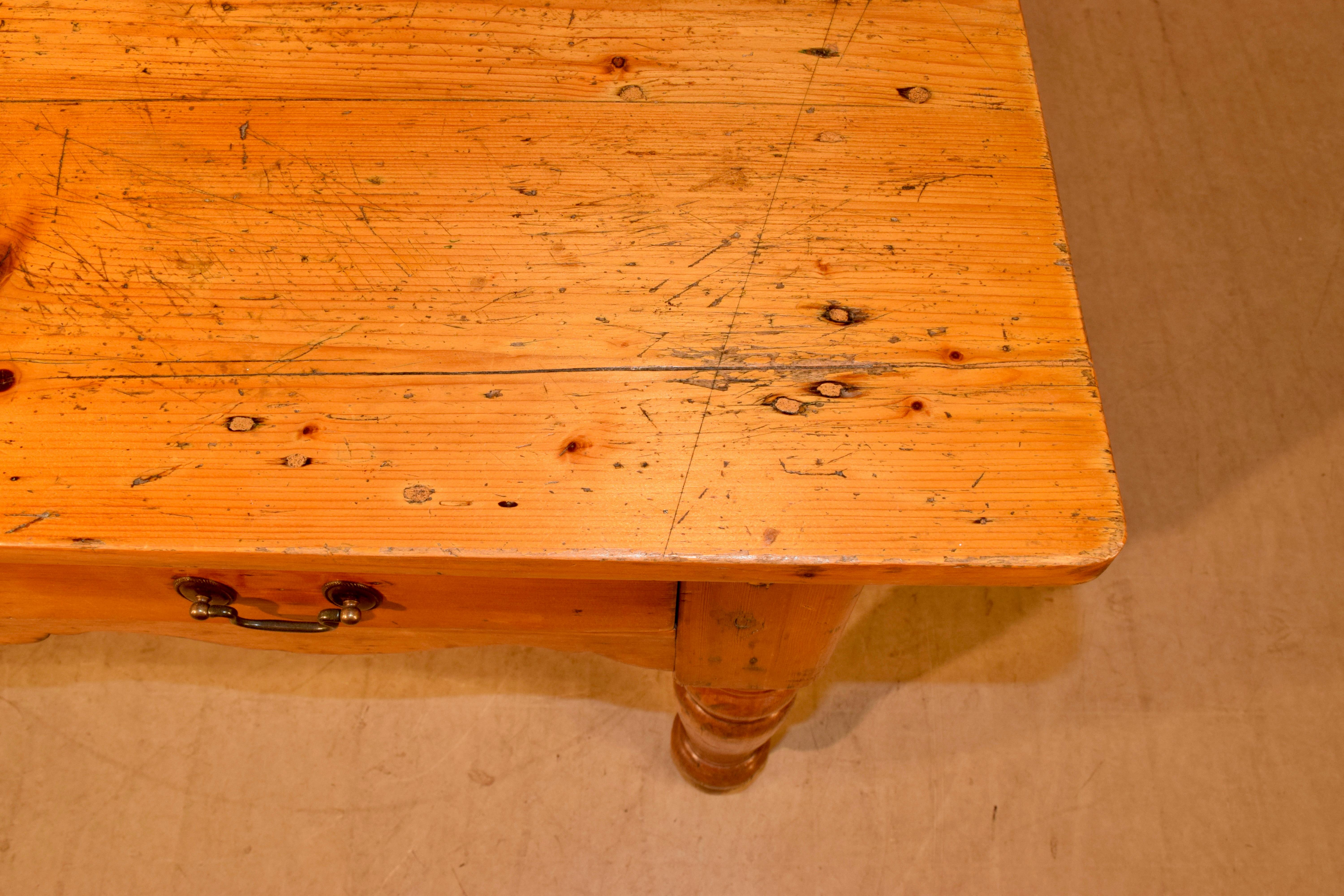 19th Century Harvest Table For Sale 2