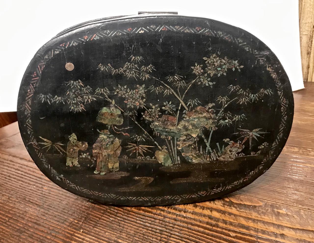 19th Century Hat Box For Sale 2