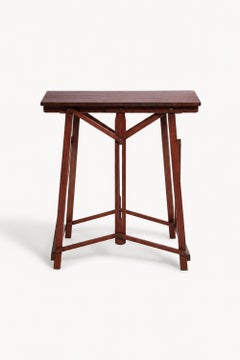 19th Century Hatherley's Patent Folding Teak Artists Table
