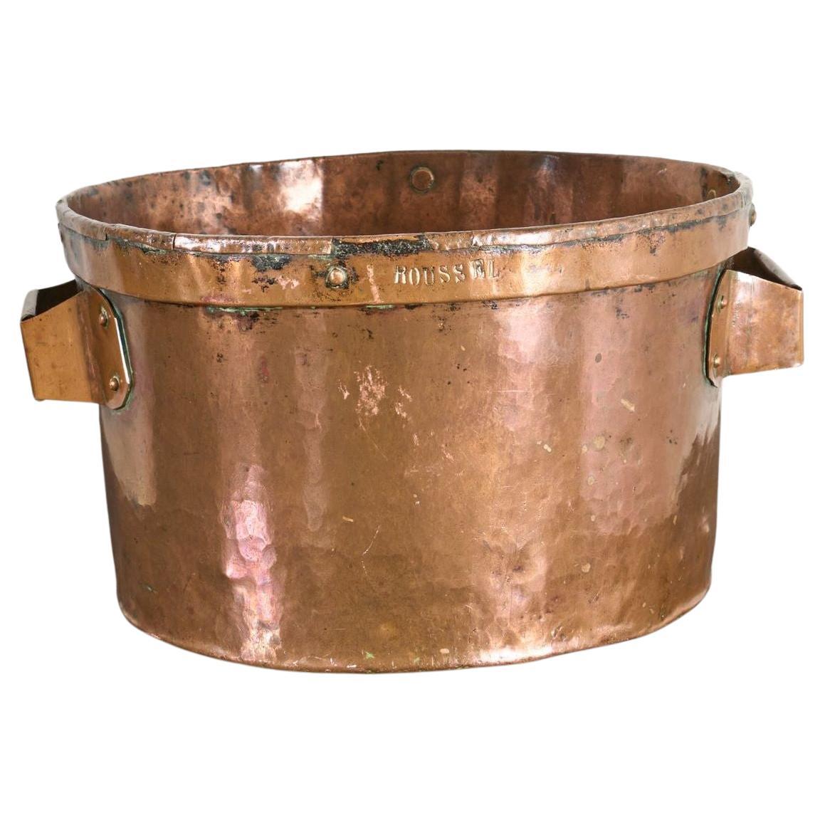 19th century Heavy copper Grain measure - No4