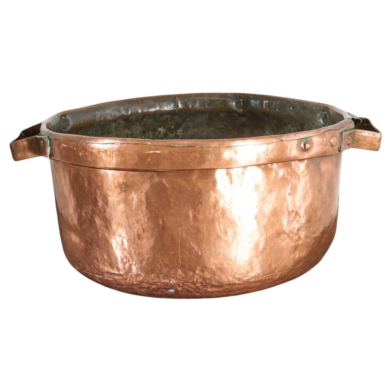 19th century Heavy copper Grain measure - No6