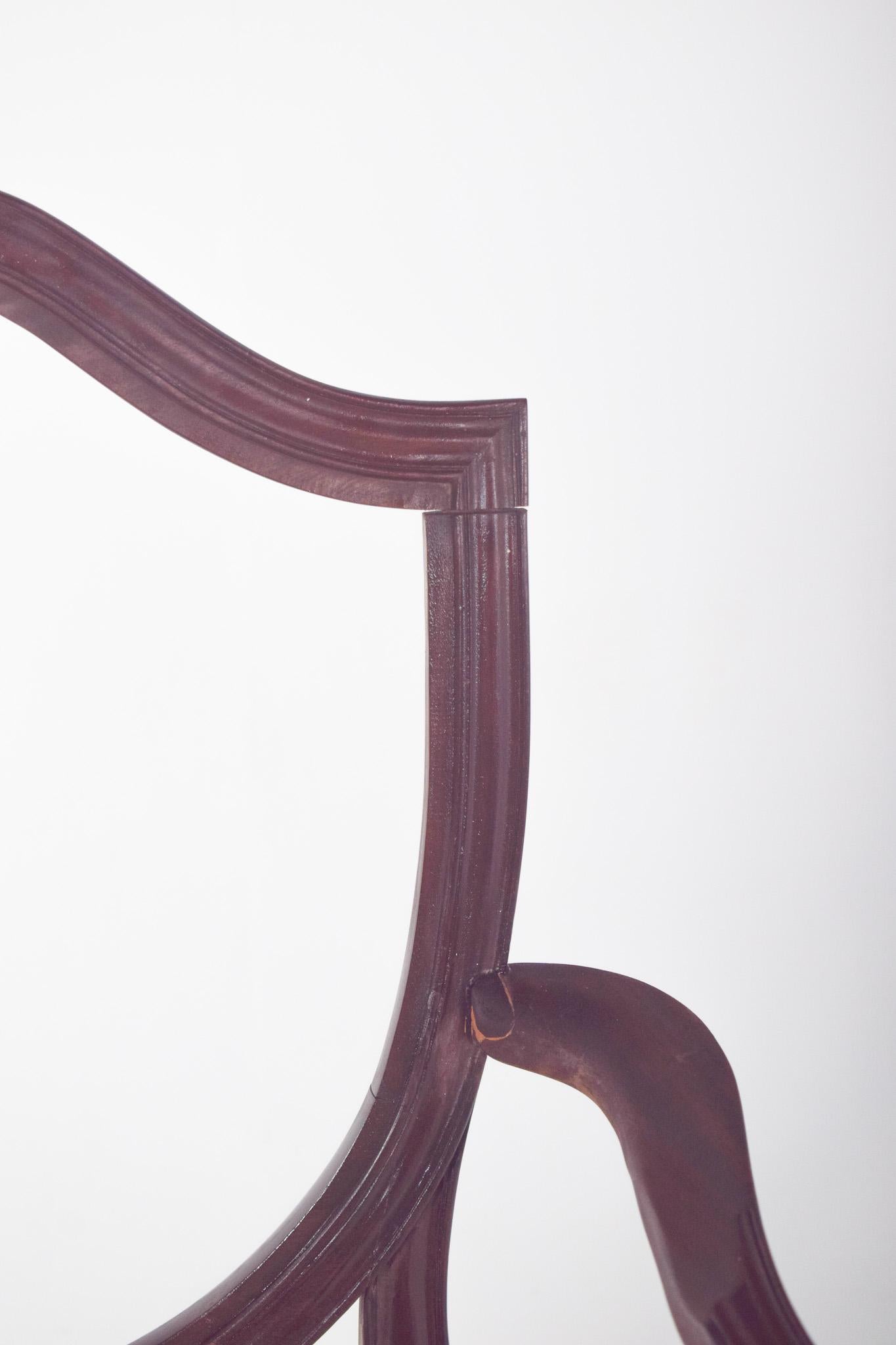 Sillón Hepplewhite del siglo XIX principios del siglo XIX en venta