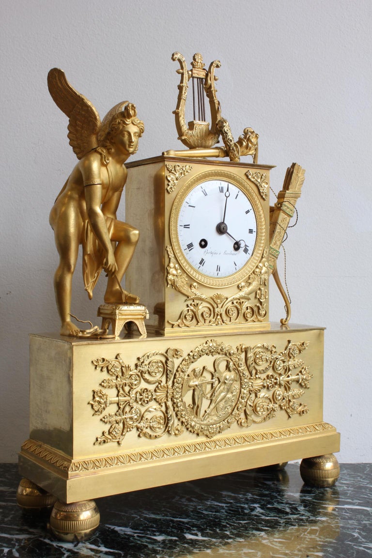 19th Century Hermes Clock at 1stDibs