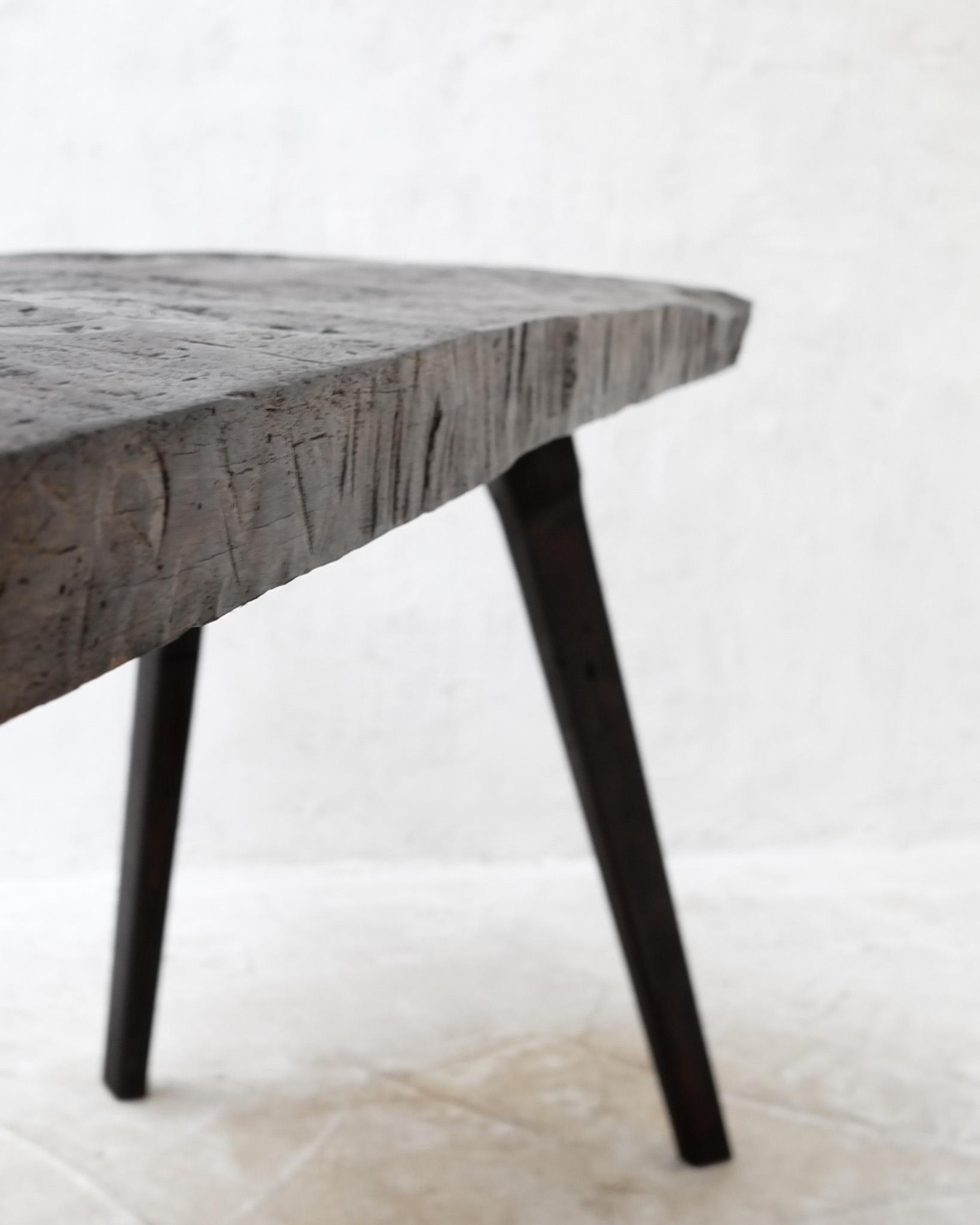 19th Century Hewn Beech Transylvanian Mountain Table For Sale 7