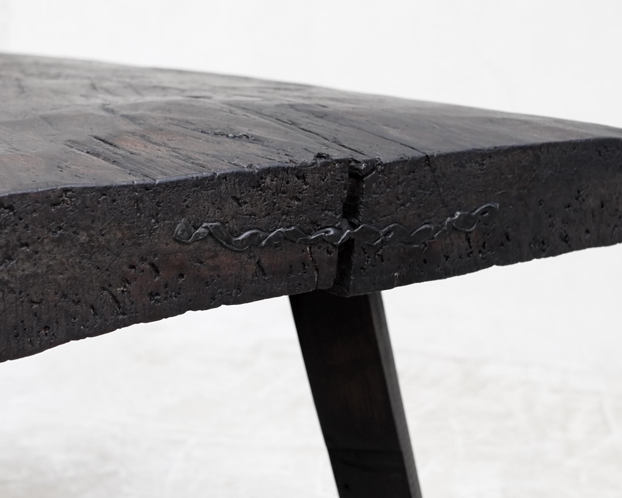 19th Century Hewn Beech Transylvanian Mountain Table For Sale 2