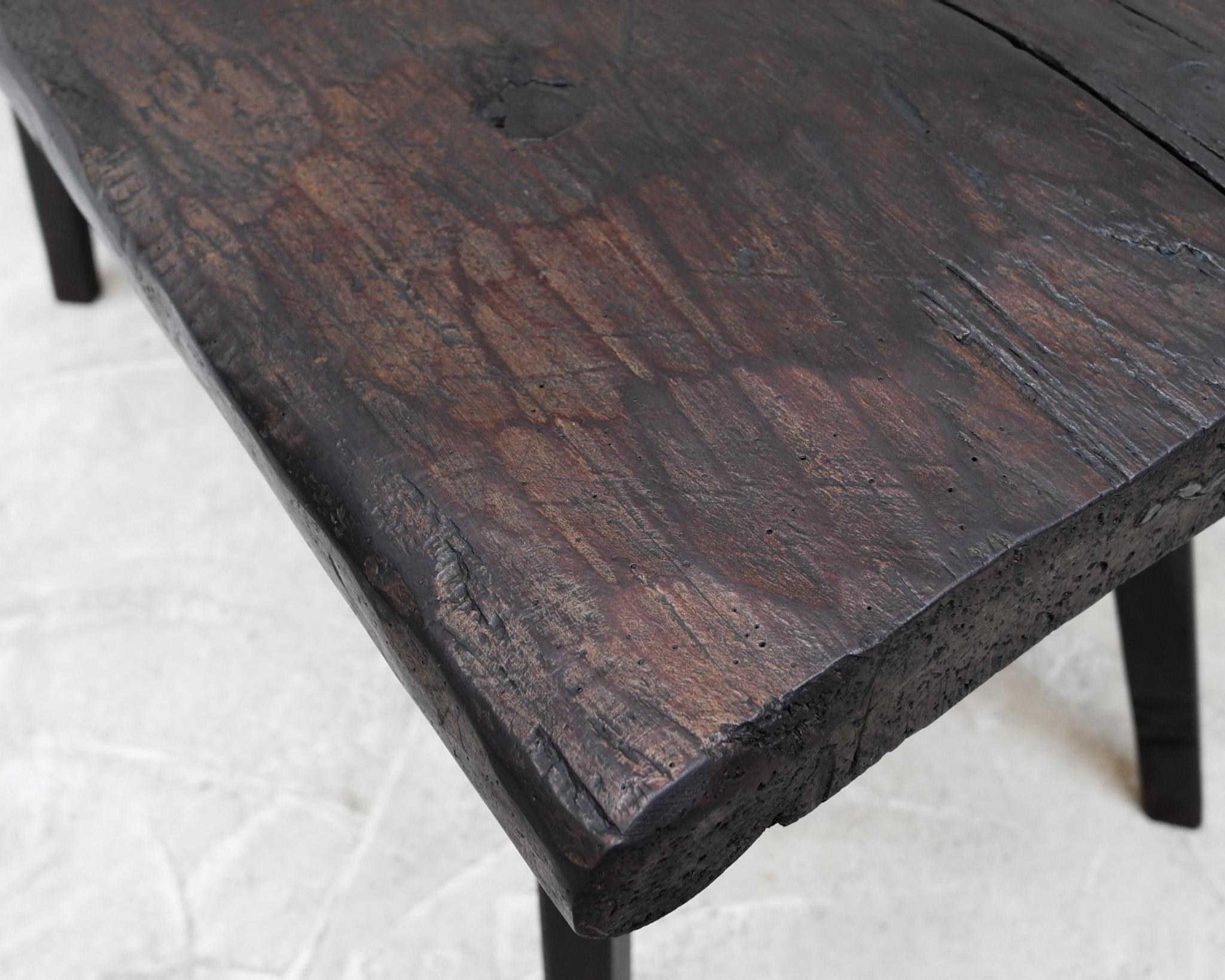 19th Century Hewn Beech Transylvanian Mountain Table For Sale 3