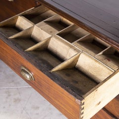 19th Century Highly Original Double Sided Chemists Shop Counter