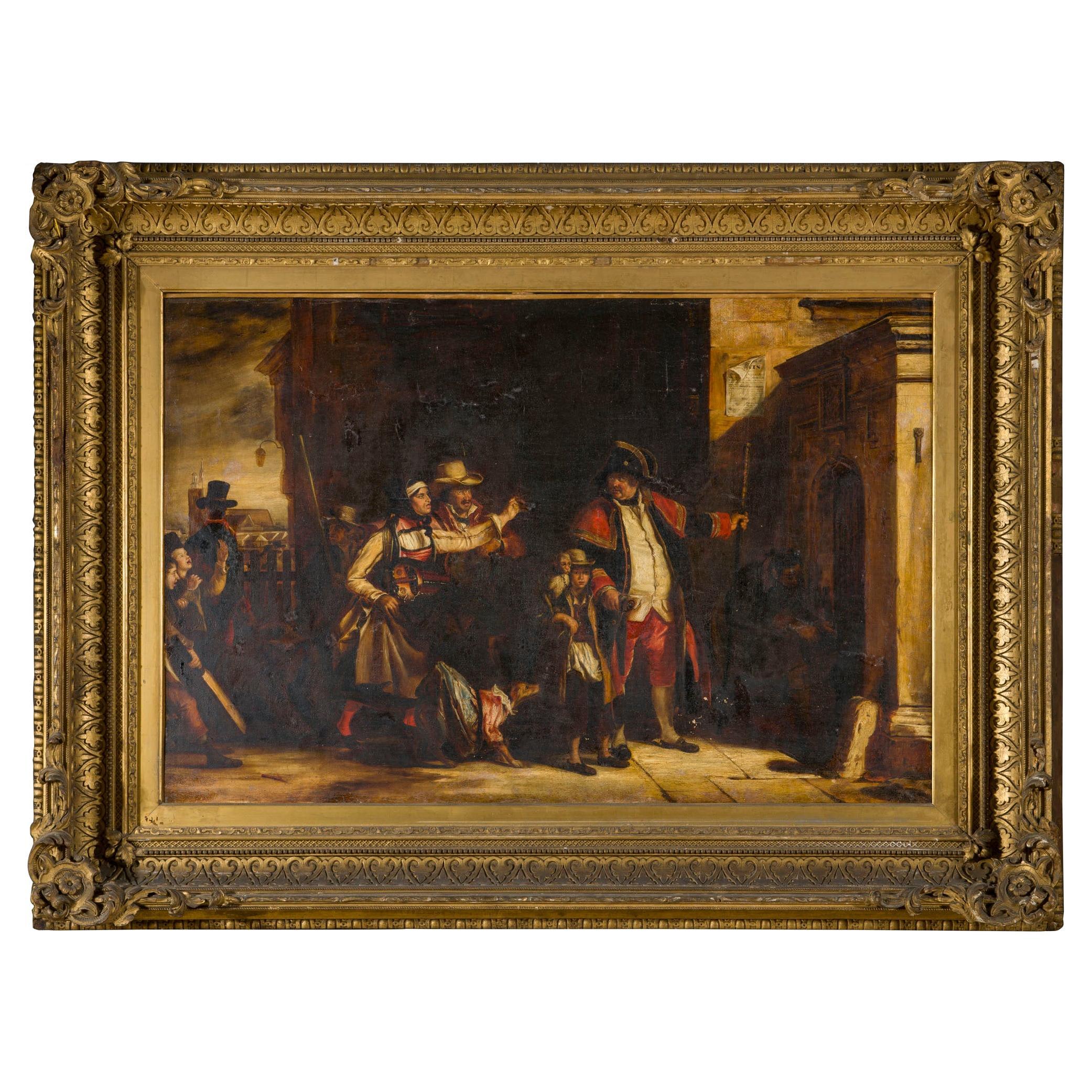 Pintura histórica inglesa del siglo XIX David Wilkie