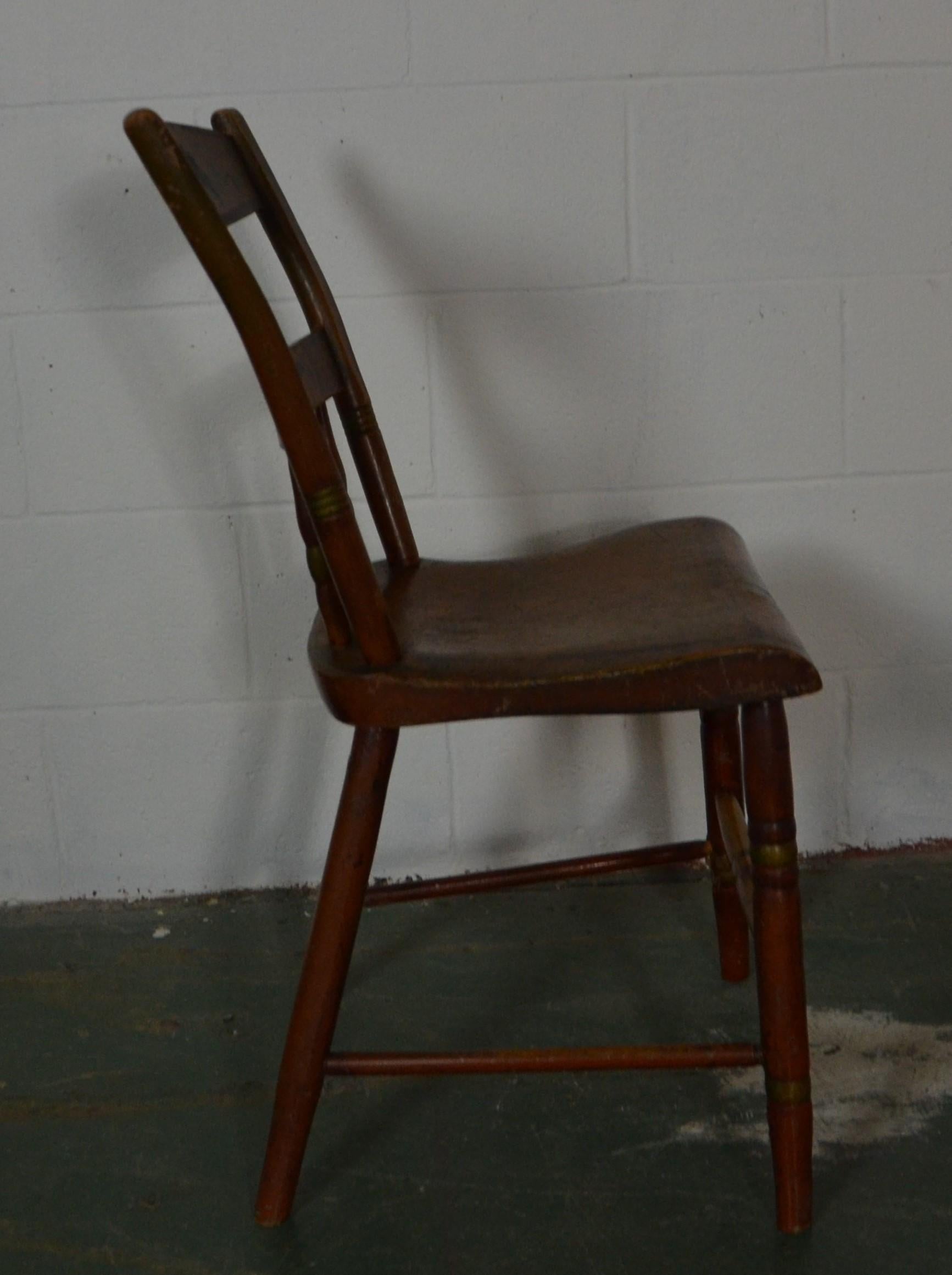 19th Century Hitchcock Chairs In Good Condition In Pomona, CA