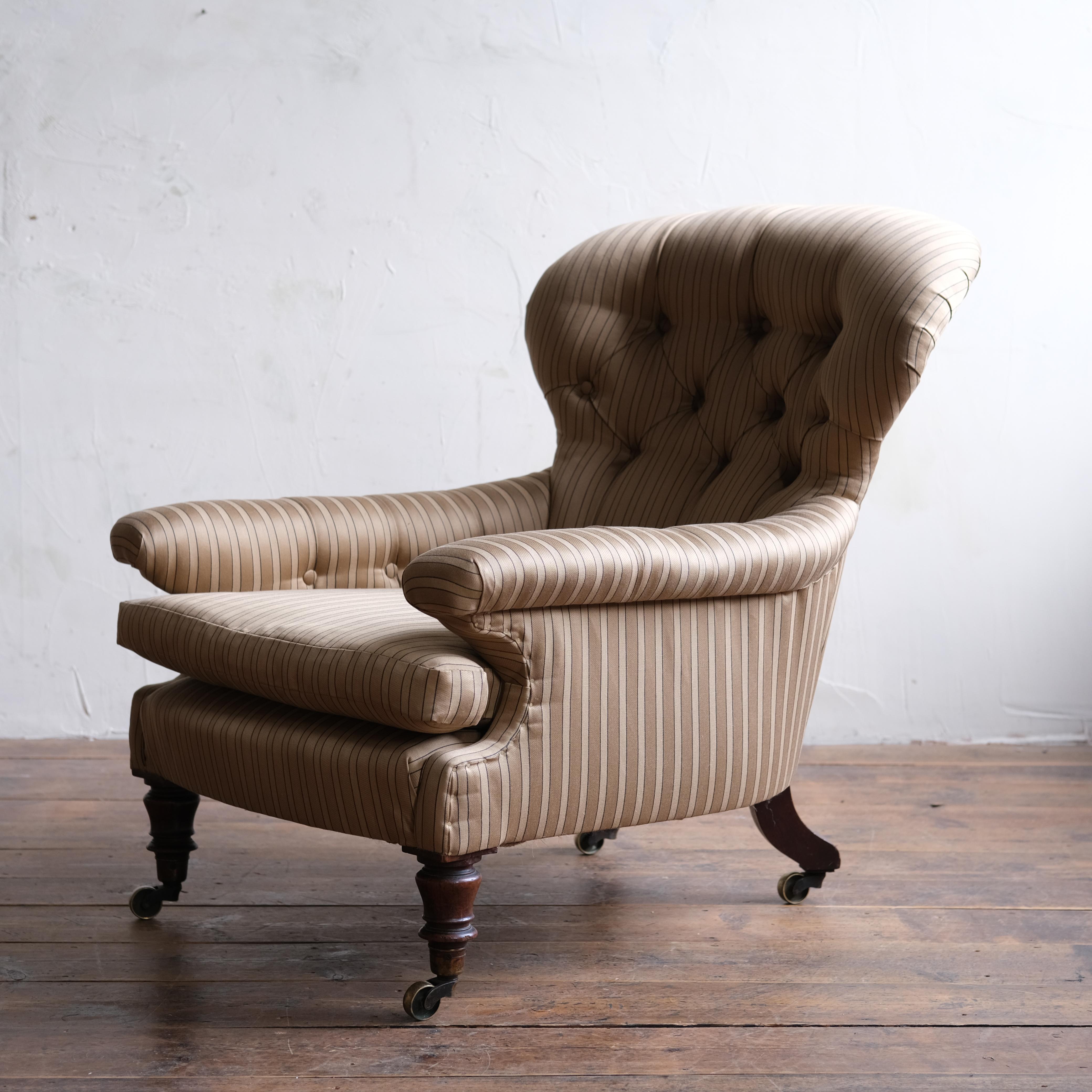 19th Century, Holland and Son Armchair In Excellent Condition For Sale In Batley, GB