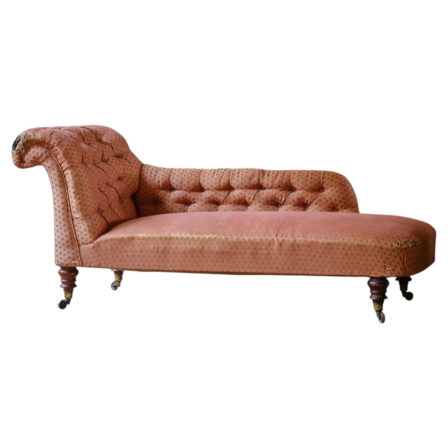 19th Century Holland & Sons Chaise Longue