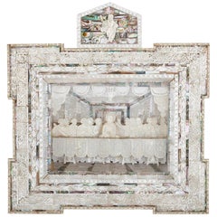 19th Century Holy Land Mother-of-Pearl Icon