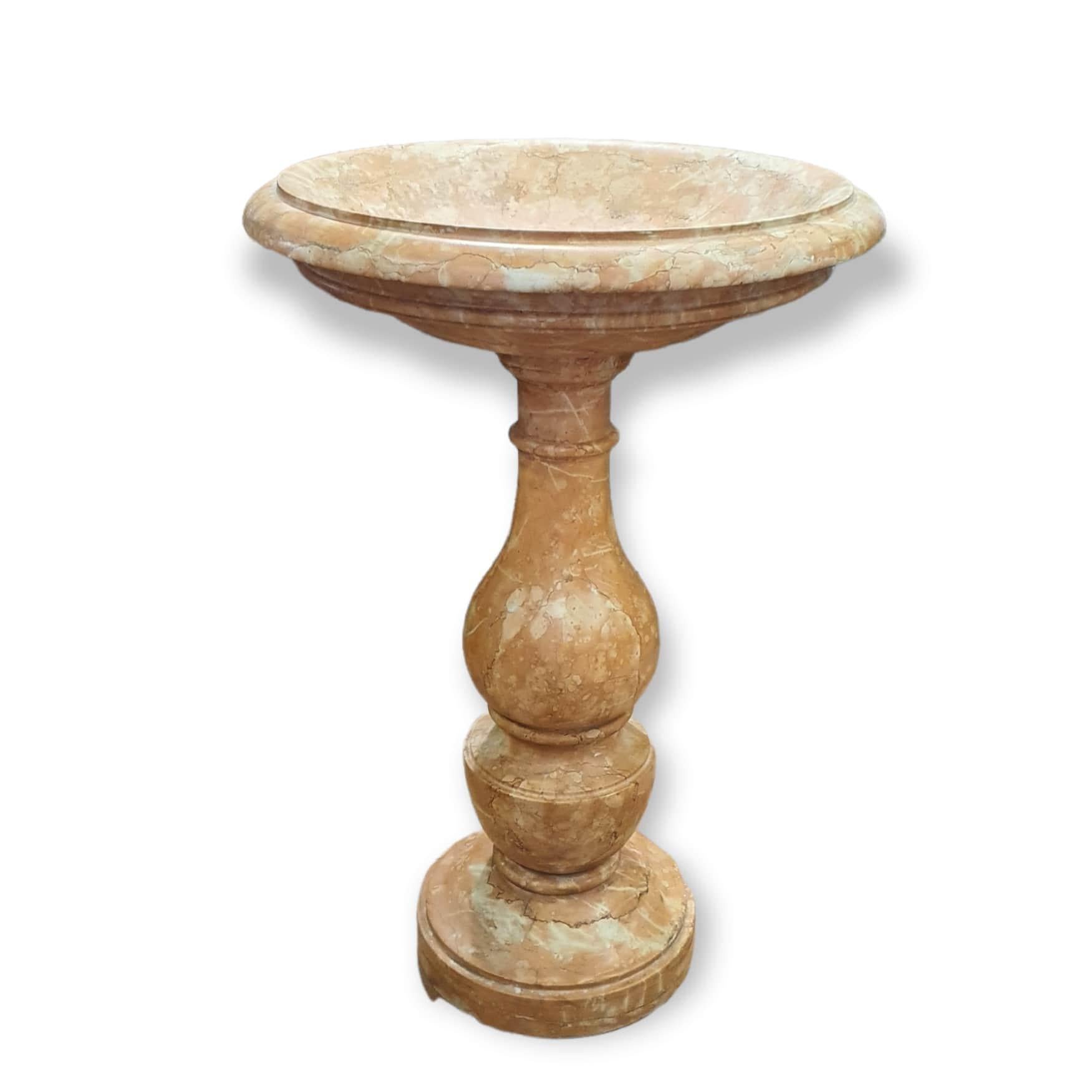 marble holy water font