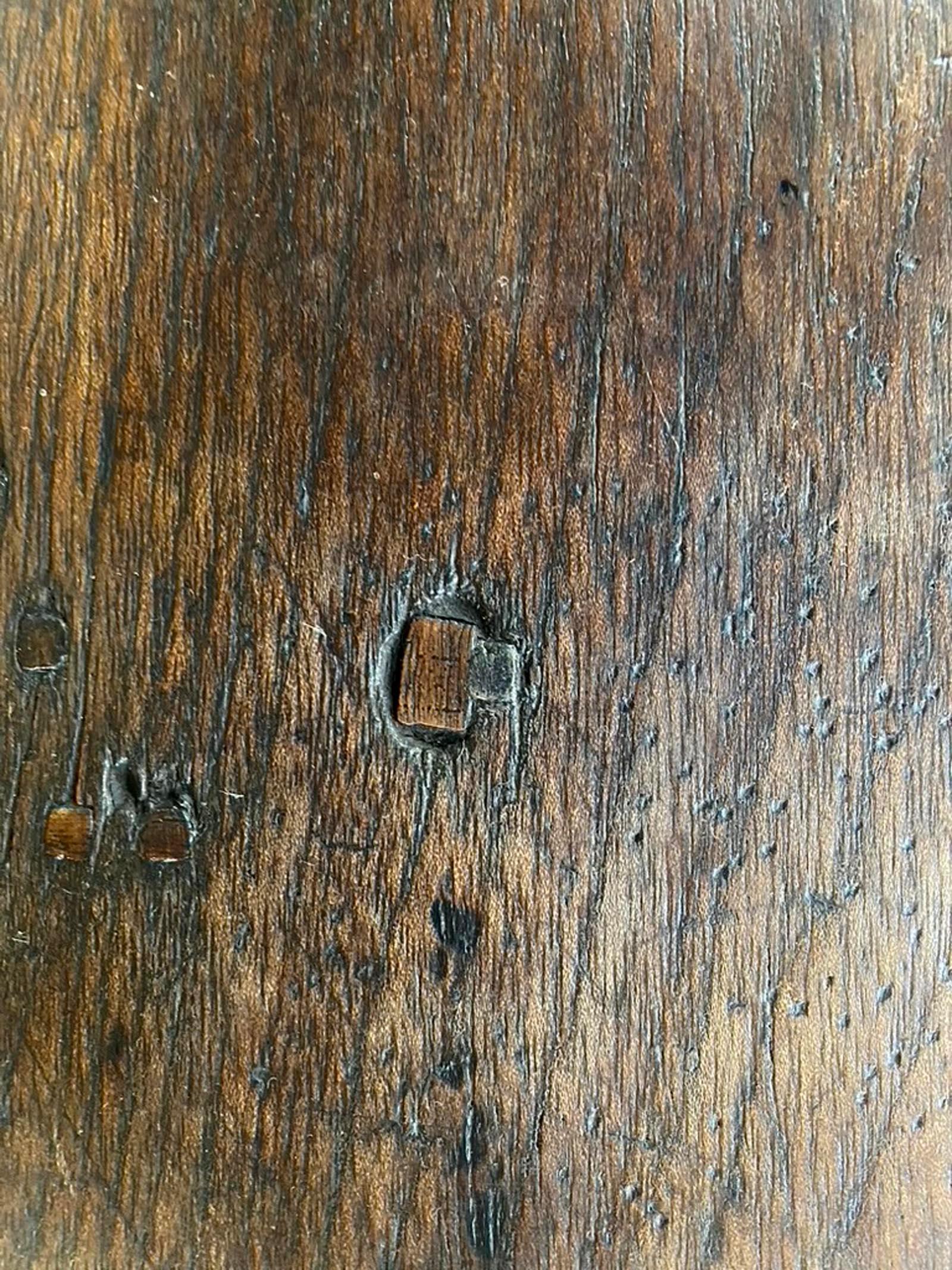 19. Jahrhundert Honduras Cedro Holz Tavern Tisch im Angebot 12