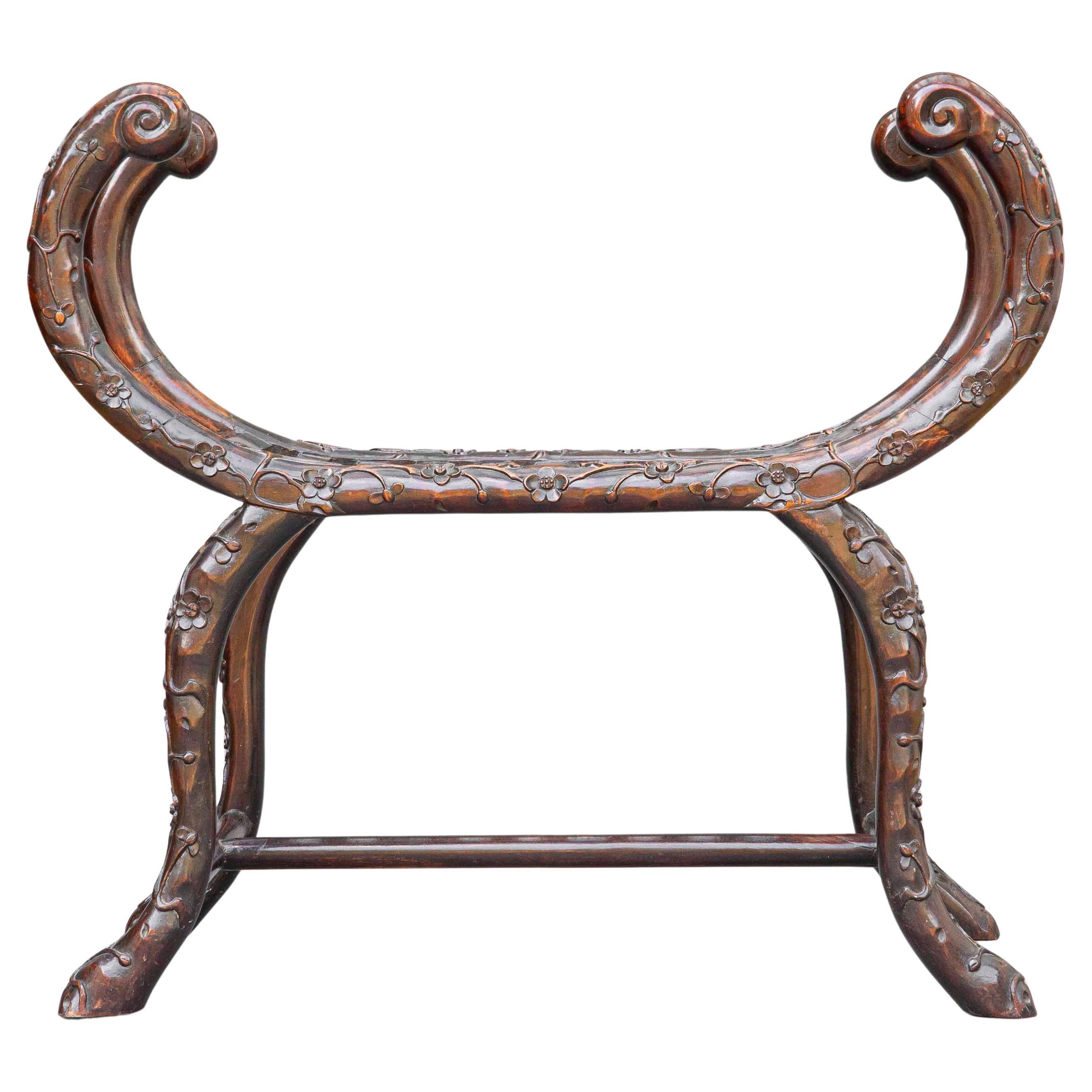 19th Century Hongmu Bench