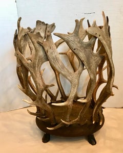 19TH Century Horn Appointed Umbrella Stand