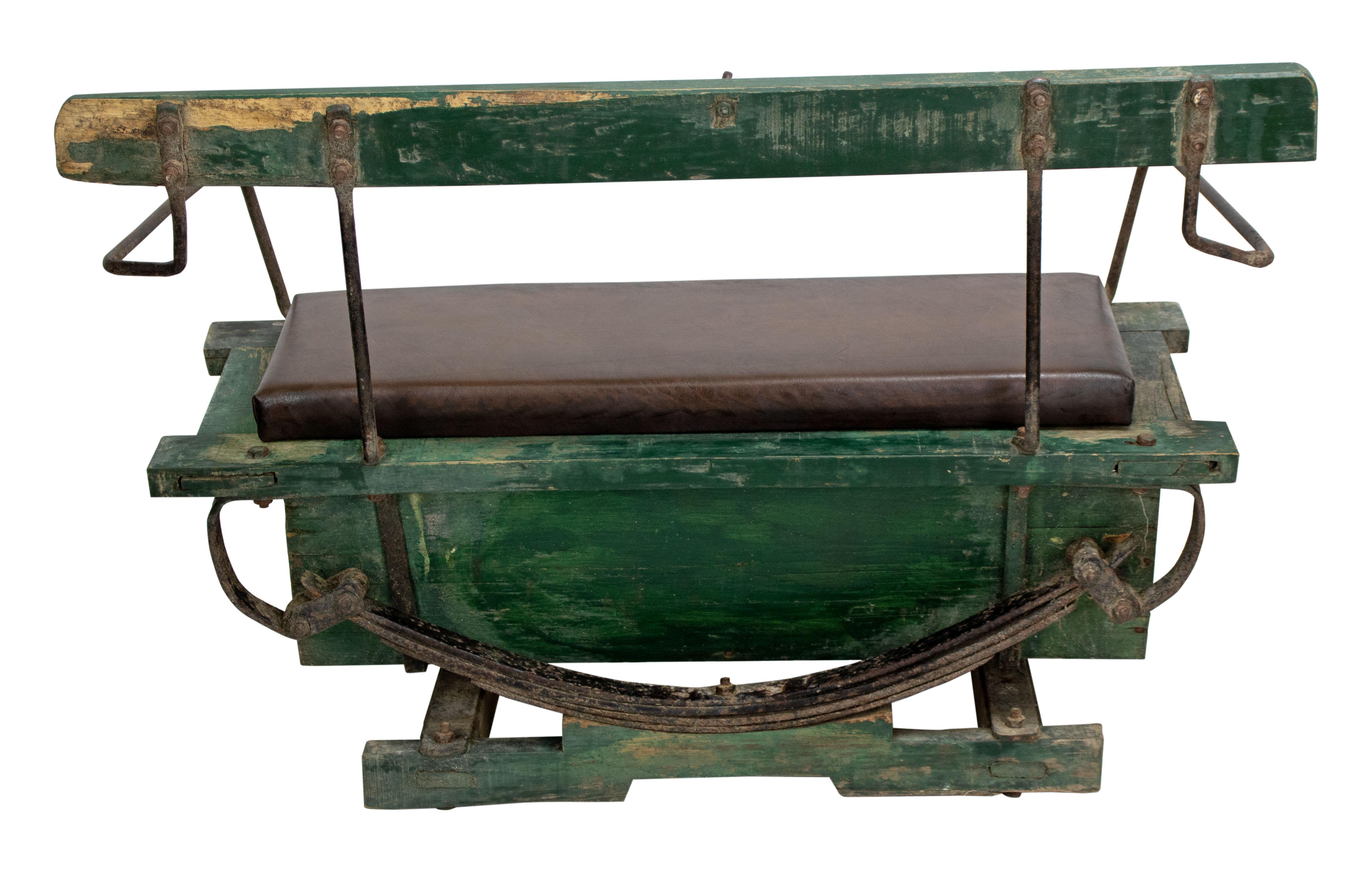horse carriage bench seat