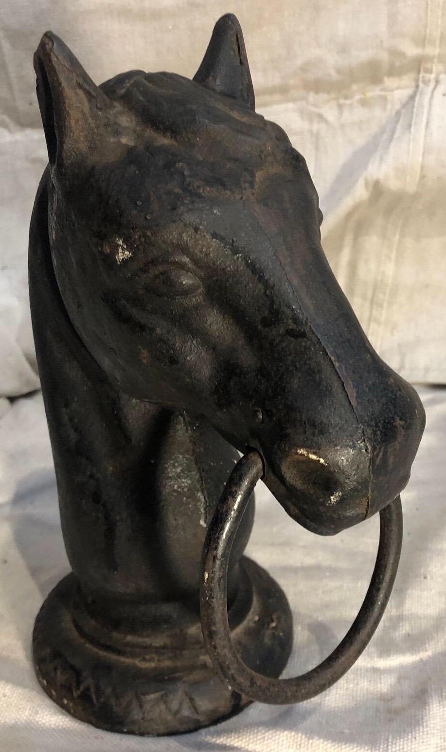 antique horse hitching post for sale