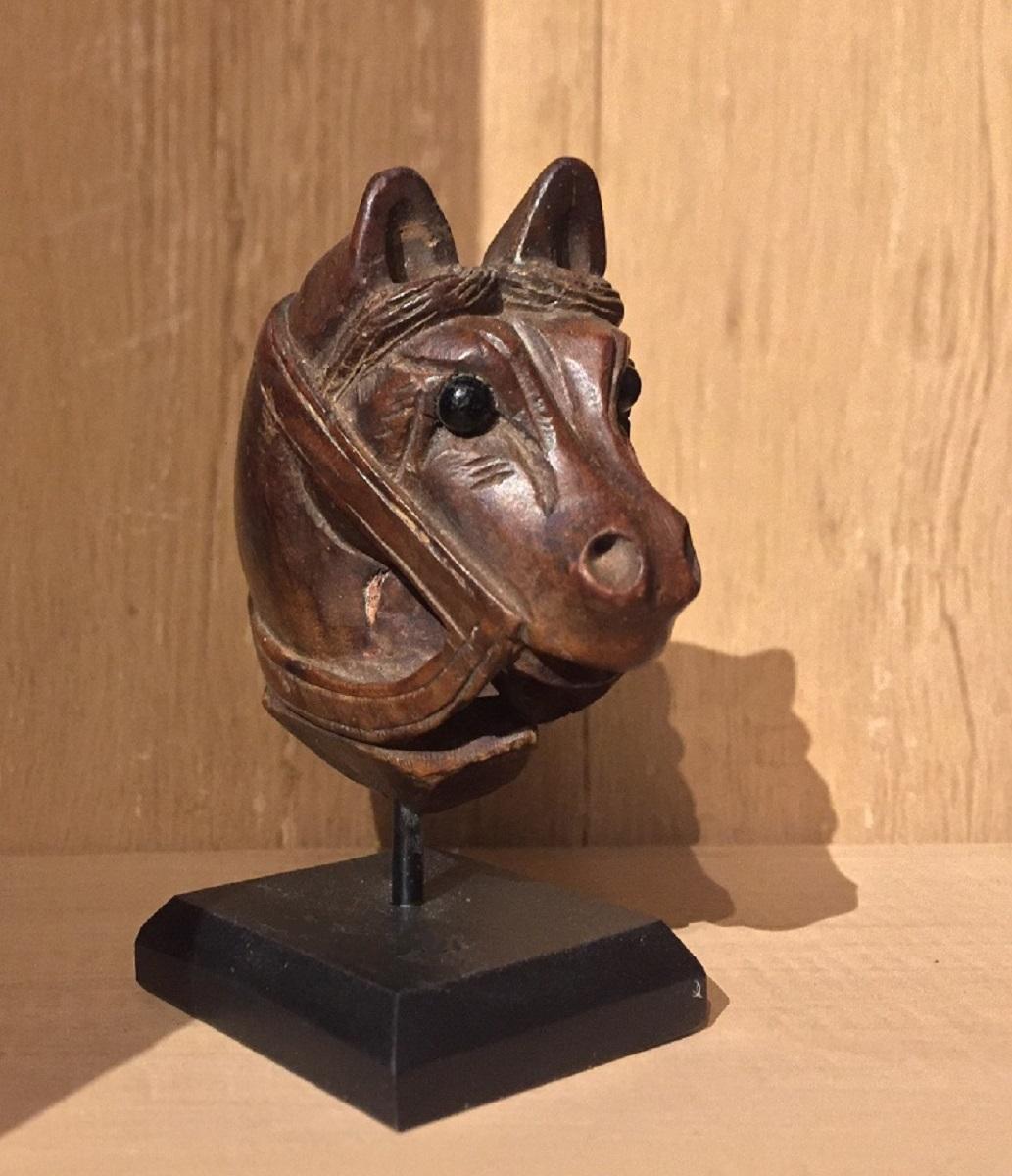 19th Century Horse Pipe Head For Sale 9