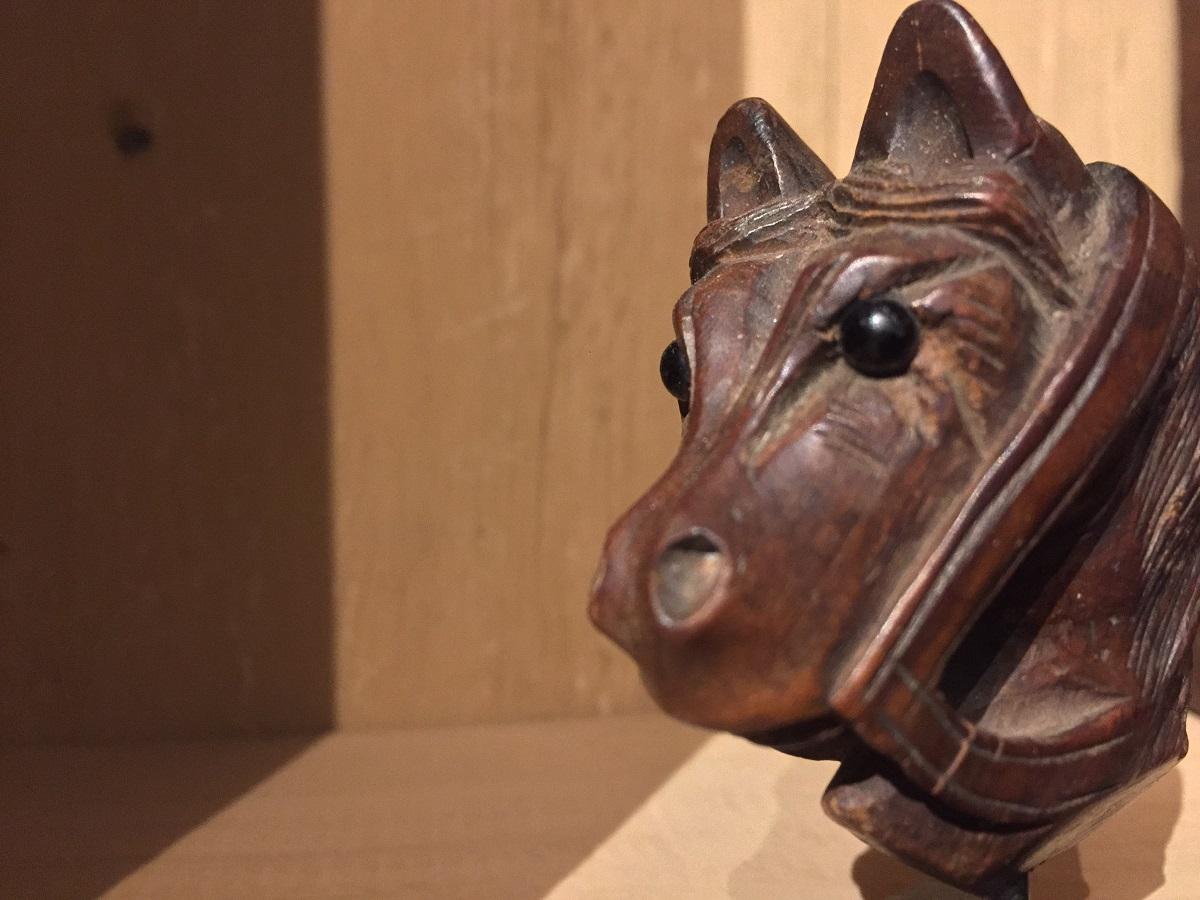 19th Century Horse Pipe Head For Sale 4