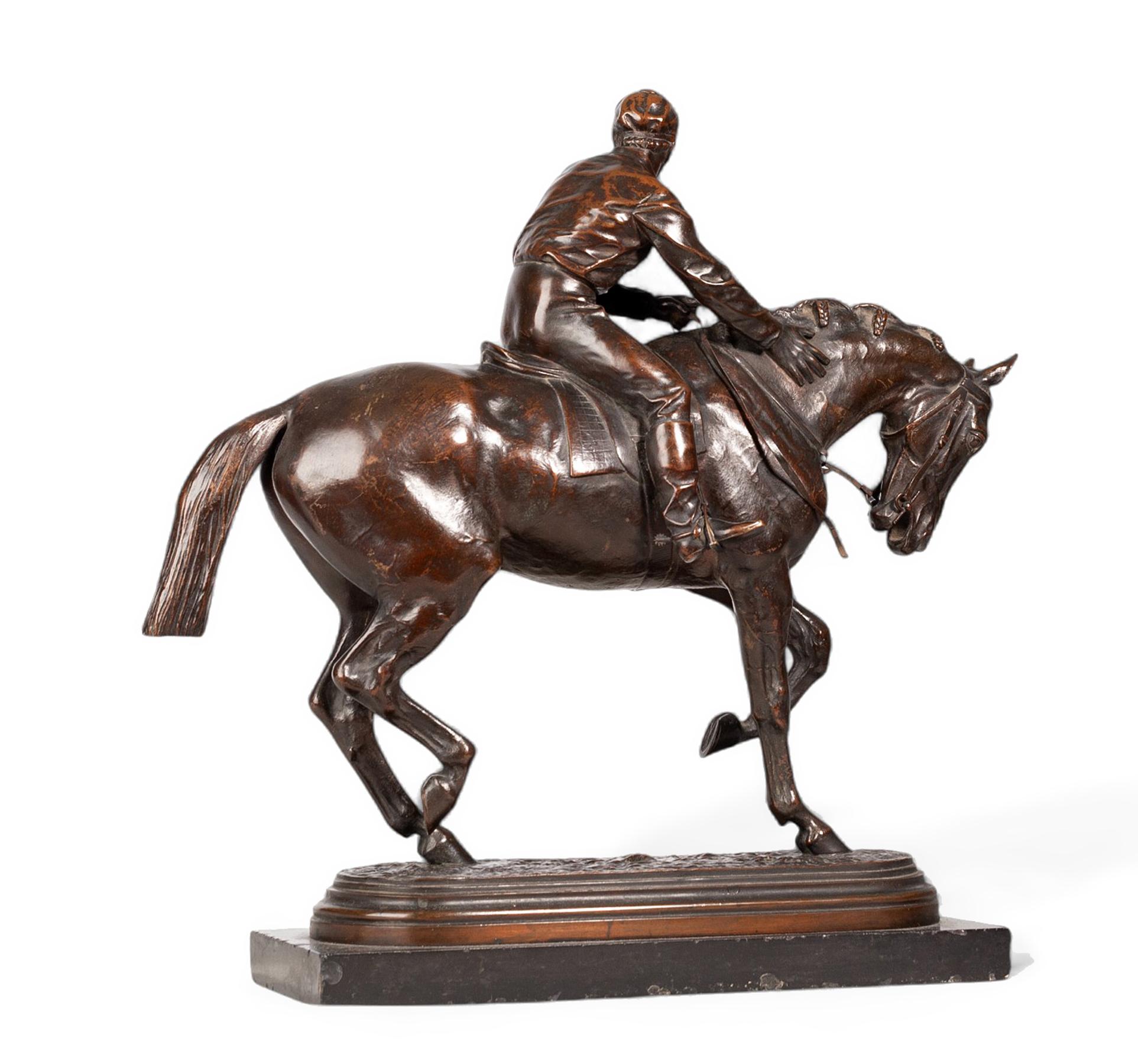Moulage Sculpture du 19ème siècle « Le Grand Jockey » d'Isidore-Jules Bonheur