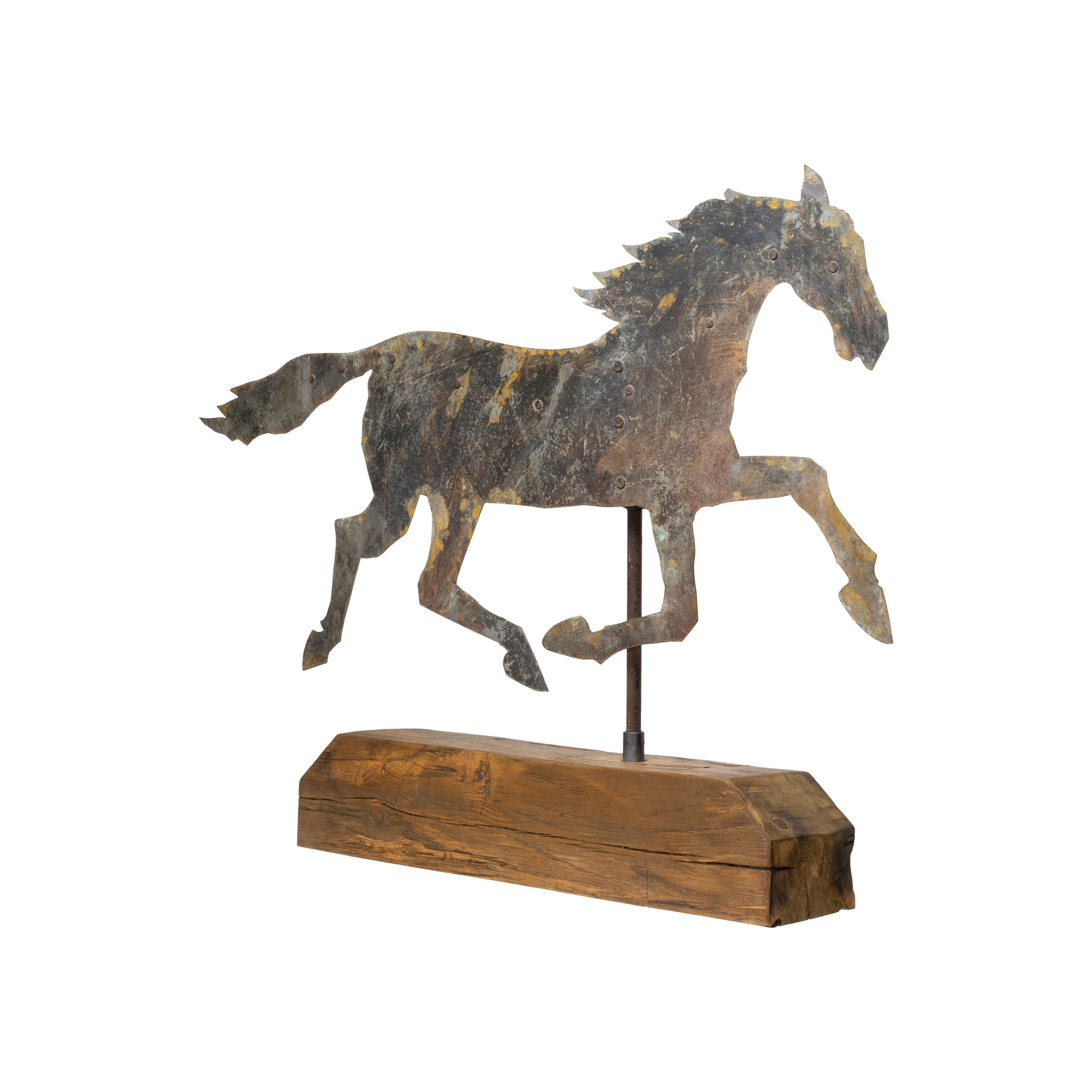 American 19th Century Horse Weather Vane For Sale