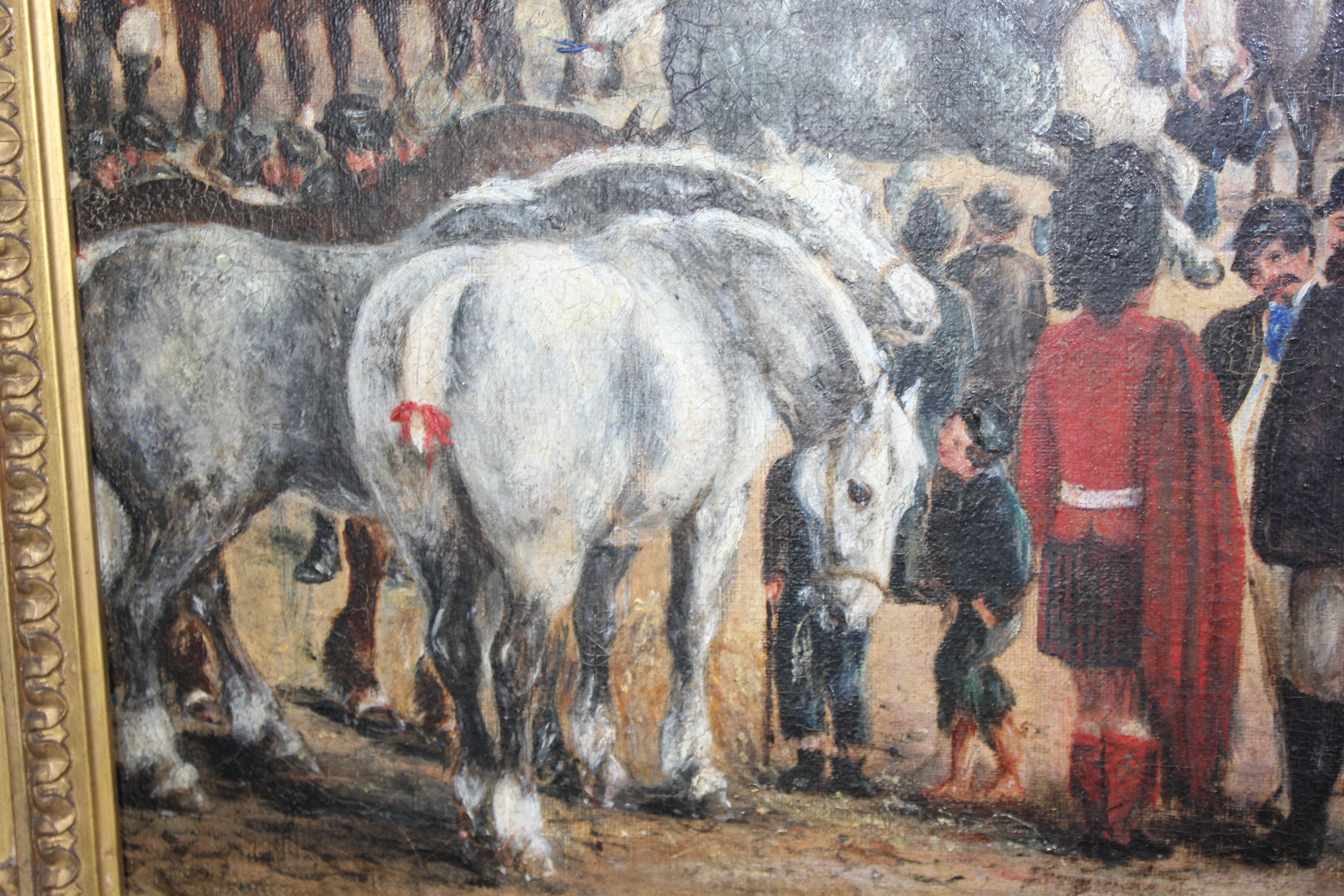19th-century Horse Painting For Sale 8