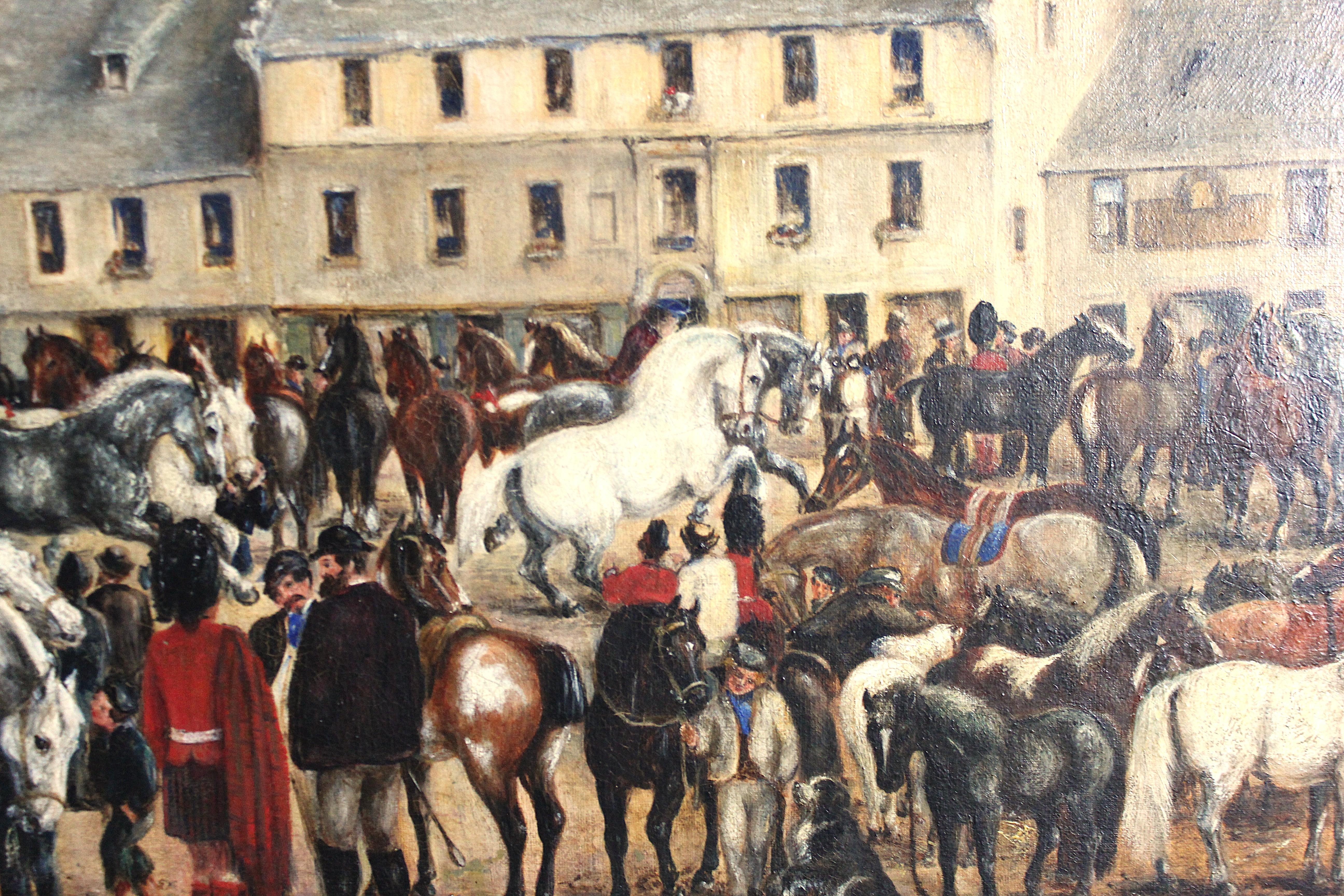 19th-century Horse Painting For Sale 10