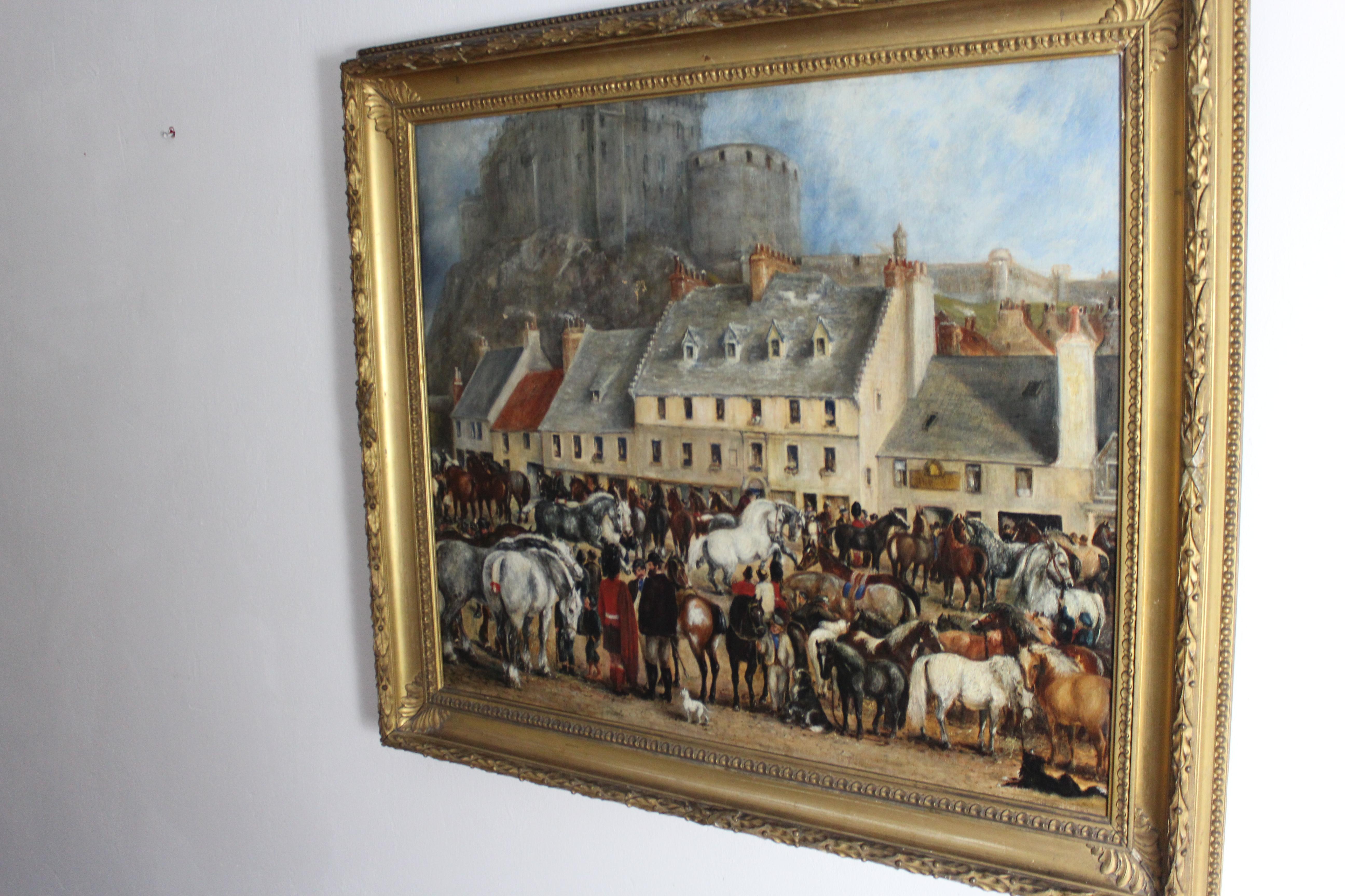 High Victorian 19th-century Horse Painting For Sale