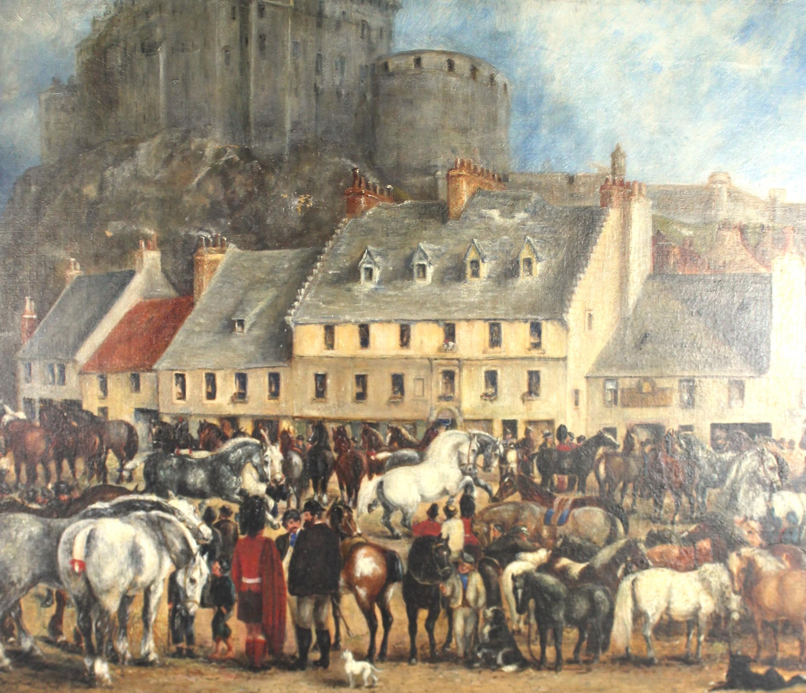 19th-century Horse Painting In Fair Condition For Sale In Seaford, GB