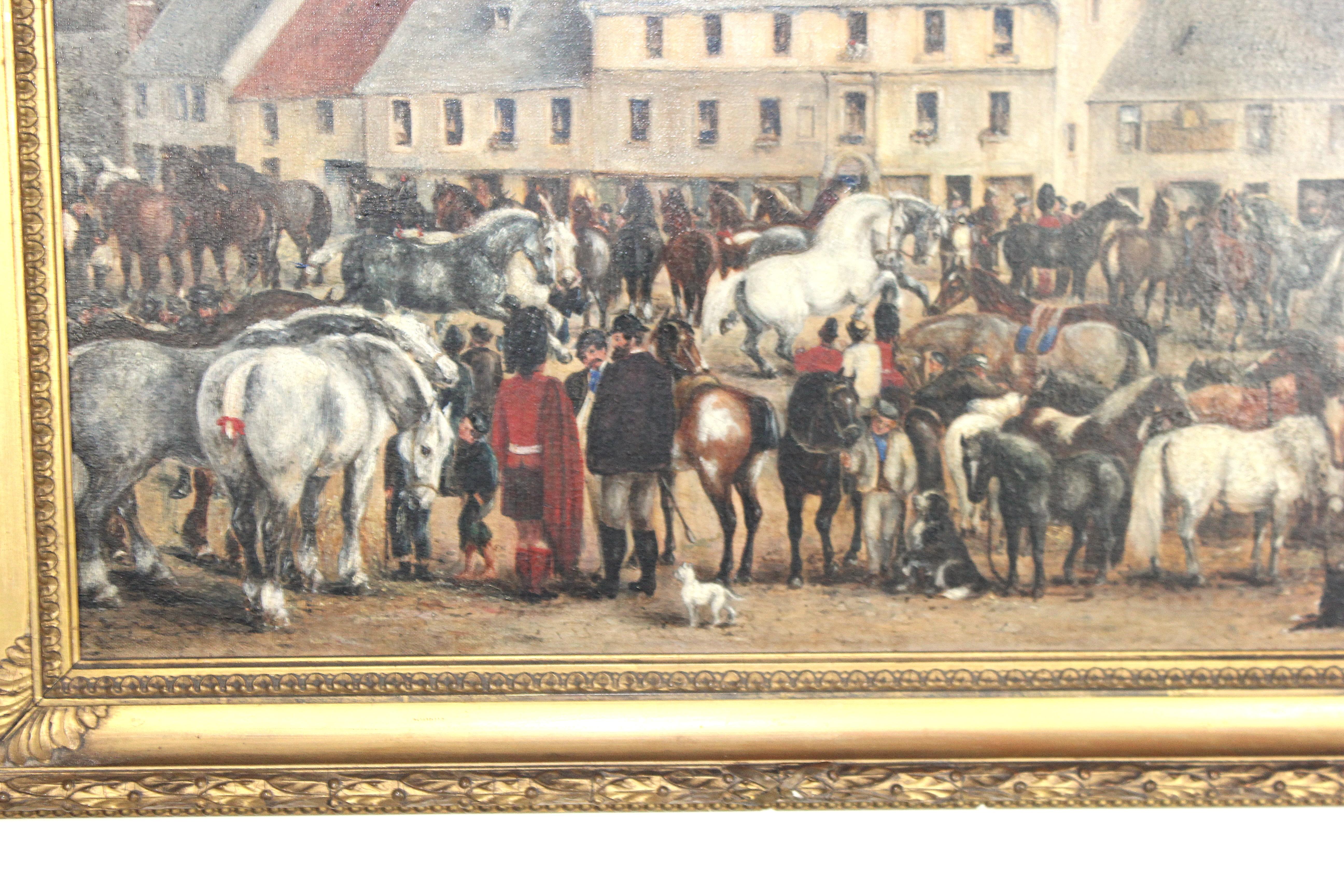 19th-century Horse Painting For Sale 1