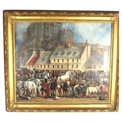 Pintura ecuestre del siglo XIX