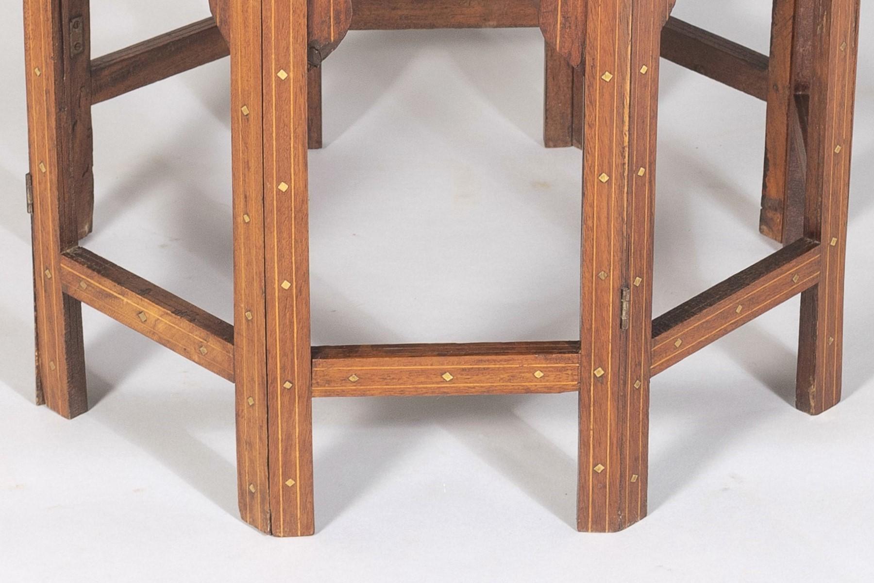 19th Century Hoshiarpur Inlaid Occasional Side Table – British India 6