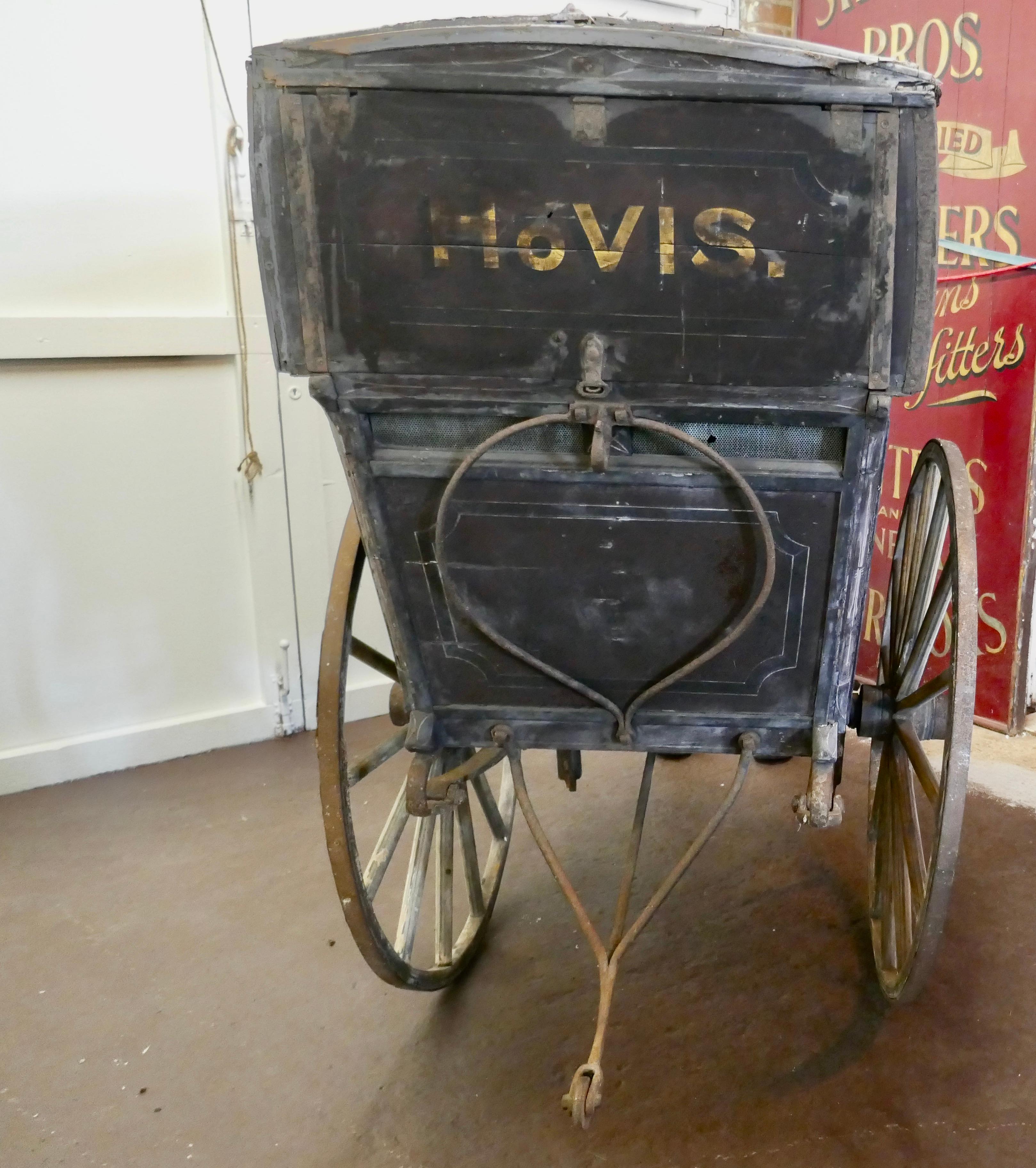 19th Century Hovis, Grocery and Post Office Delivery Hand Cart For Sale 5