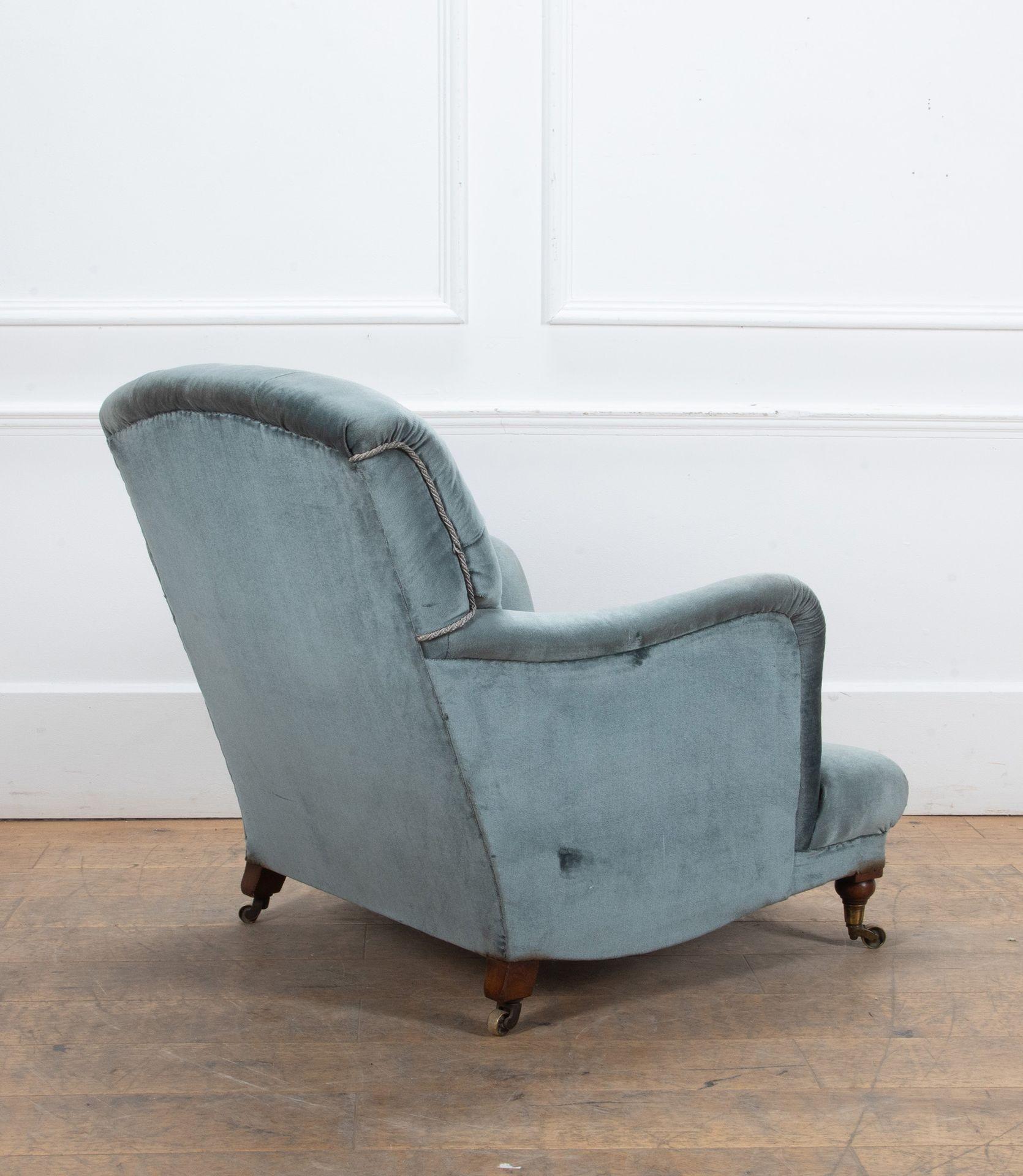 Sillón Howard and Sons Bridgewater del siglo XIX en venta 4