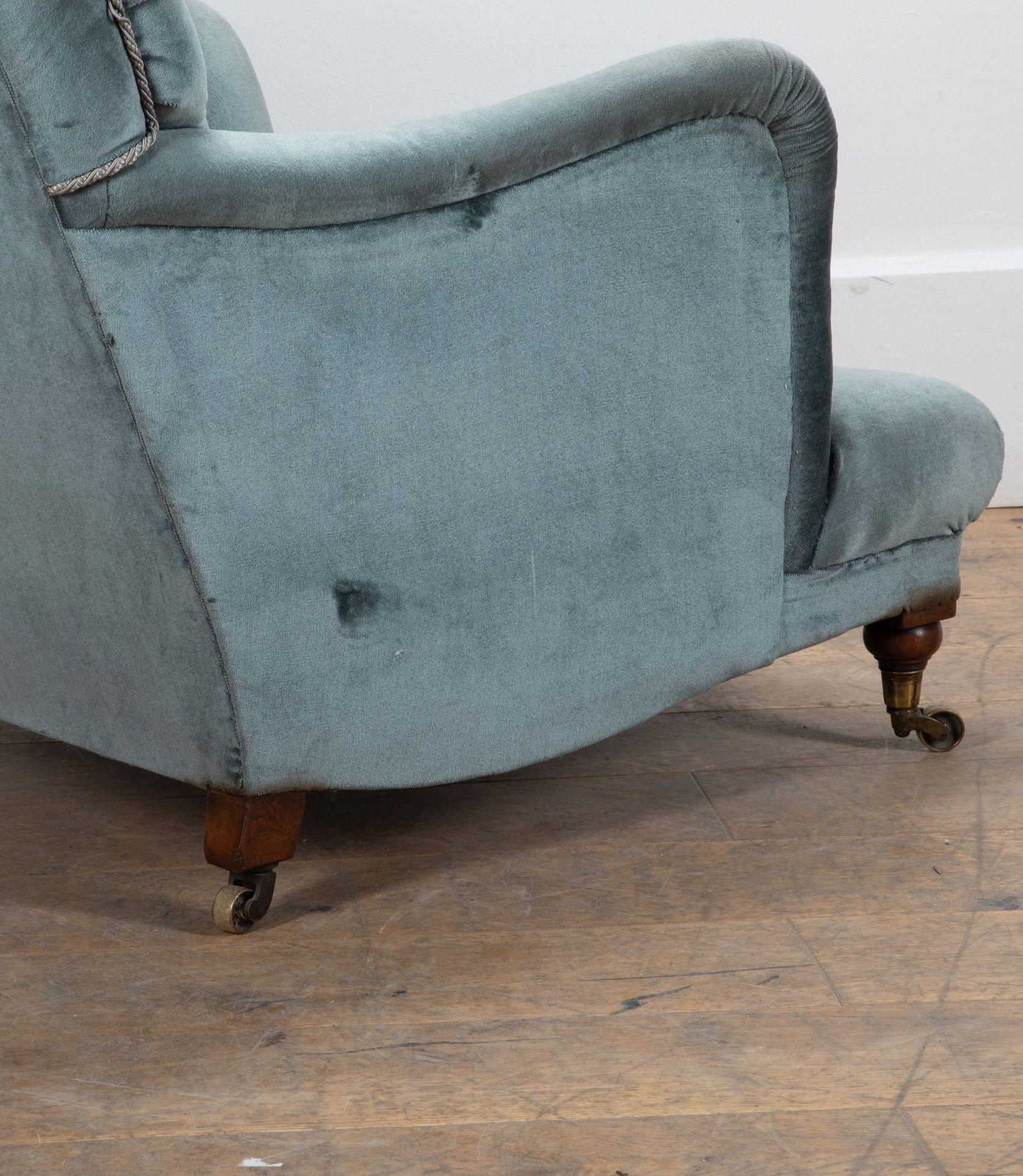 Sillón Howard and Sons Bridgewater del siglo XIX en venta 5