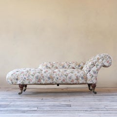 19th Century Howard and Sons Chaise Lounge