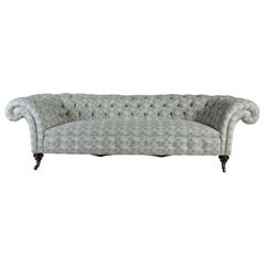 19th Century Howard and Sons Chesterfield Sofa
