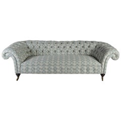 19th Century Howard and Sons Chesterfield Sofa