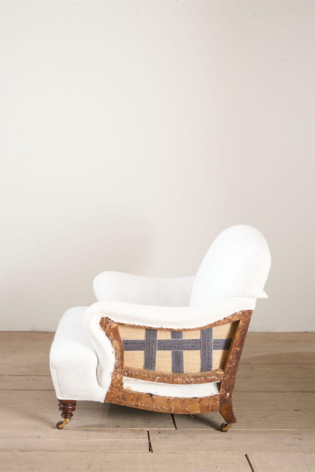 Sillón bridgewater estilo Howard and Sons del siglo XIX en Excelente estado para la venta en Malton, GB