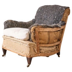 19th Century Howard and sons style country house armchair