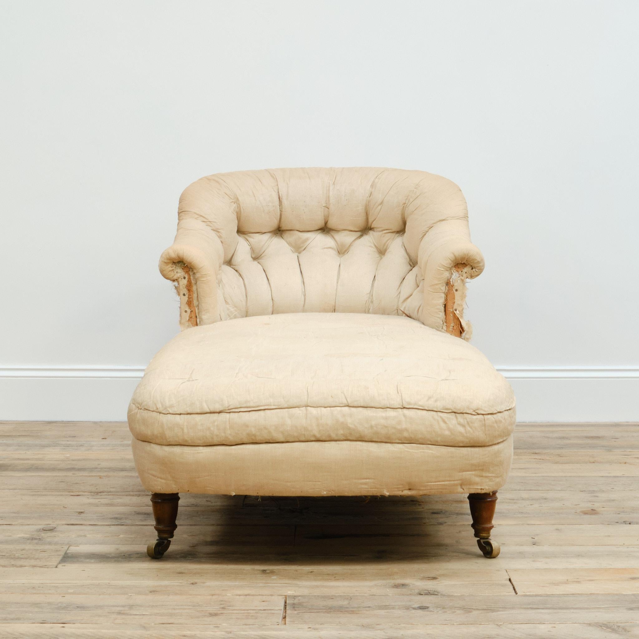 Victorian 19th century Howard and sons style daybed
