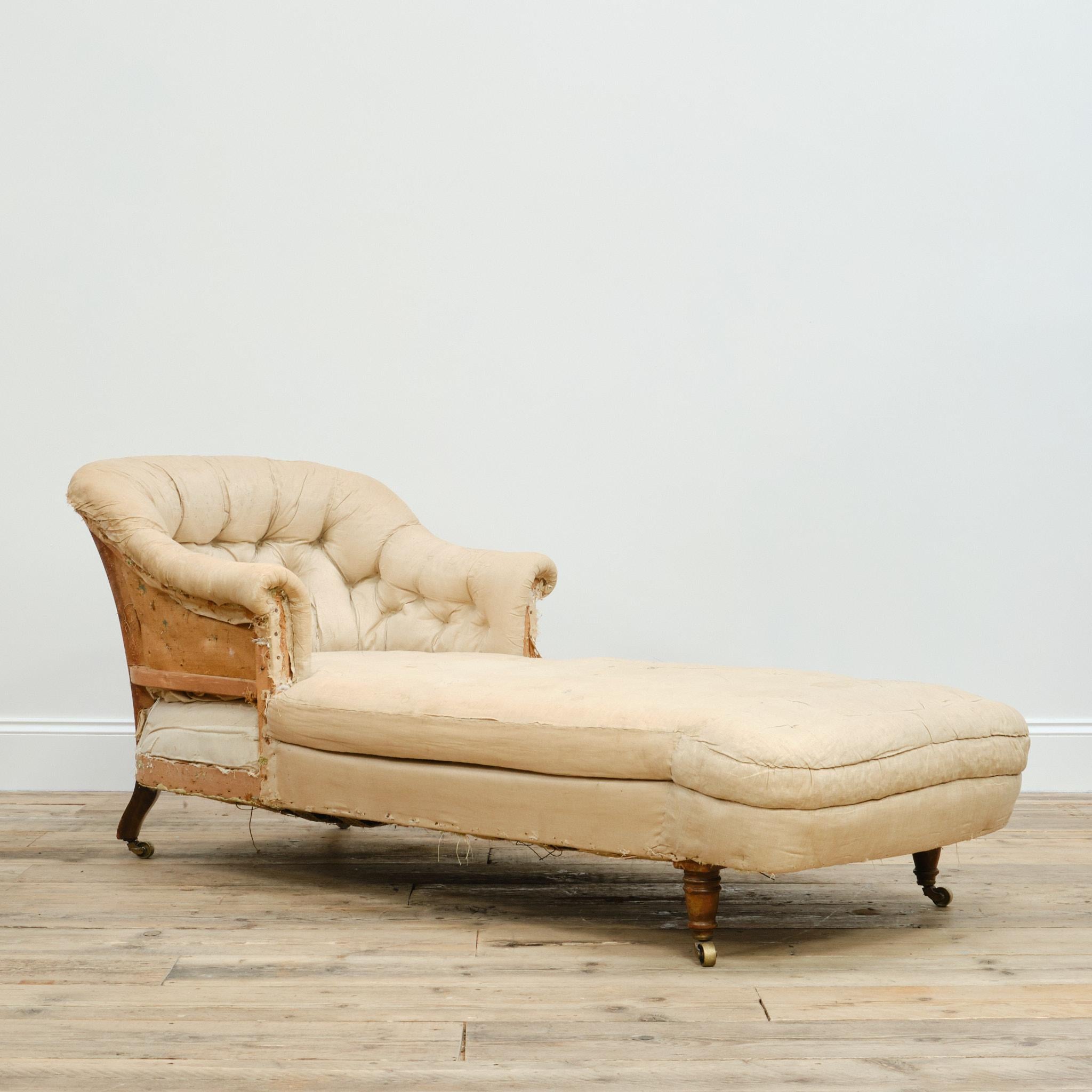 British 19th century Howard and sons style daybed