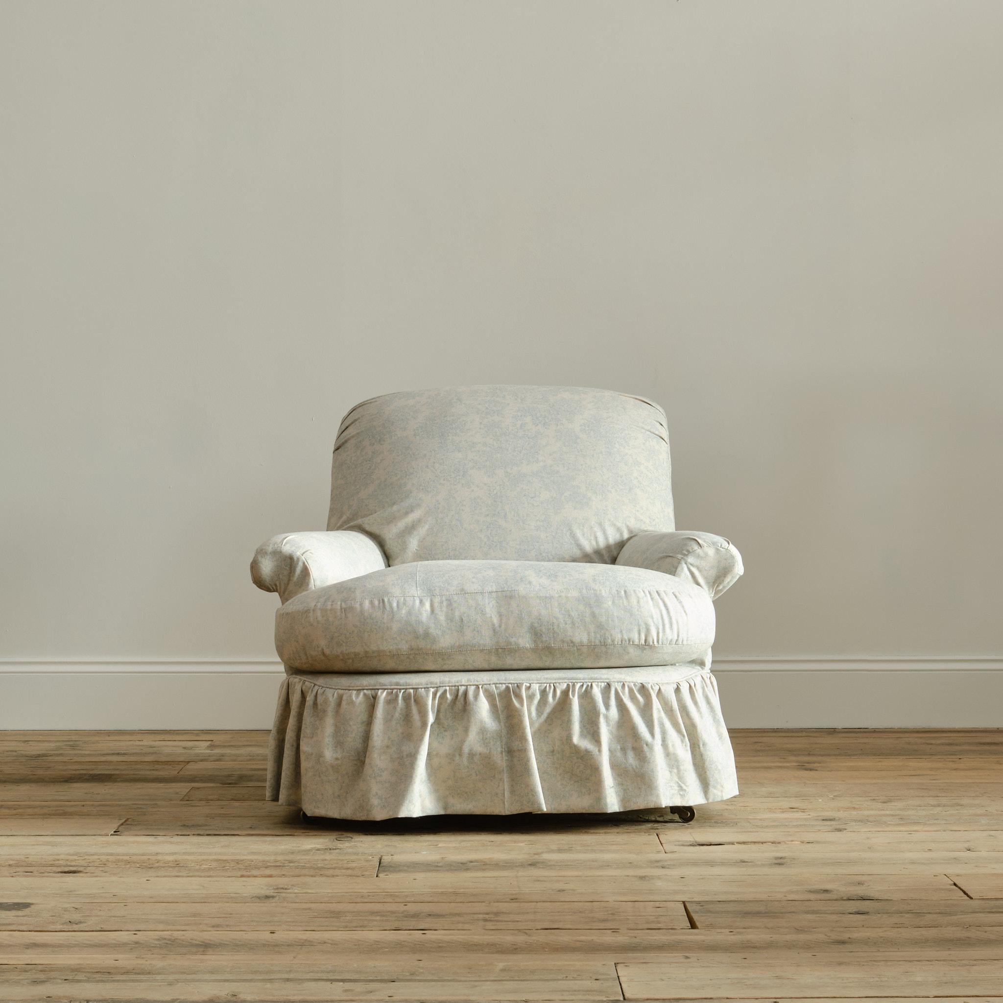 Victorian 19th century Howard & Sons Club Armchair