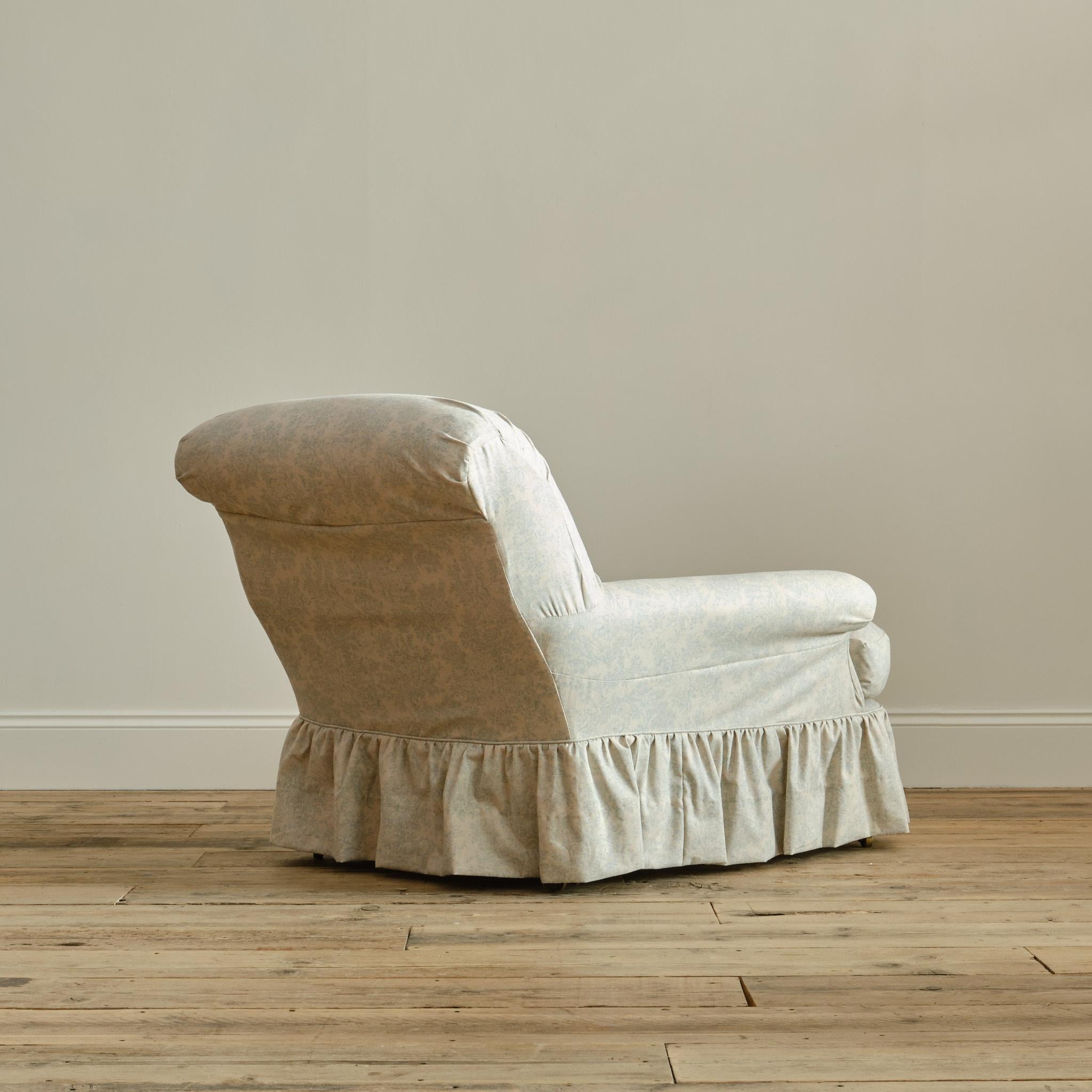 Mid-19th Century 19th century Howard & Sons Club Armchair