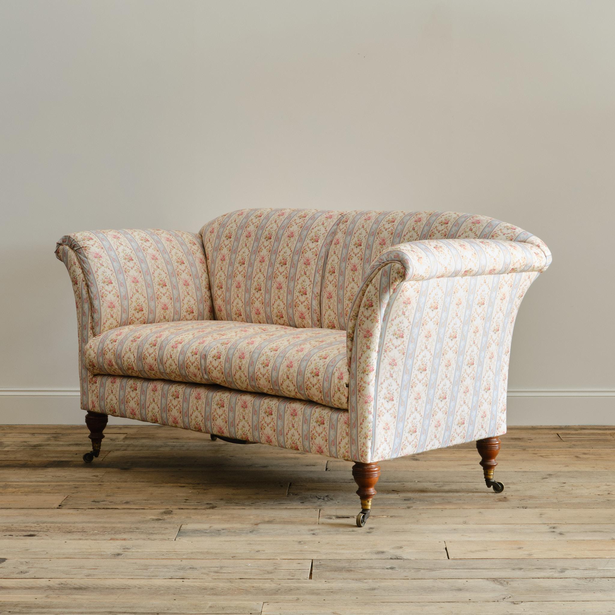 Howard & Sons Grantley Sofa c1900 4