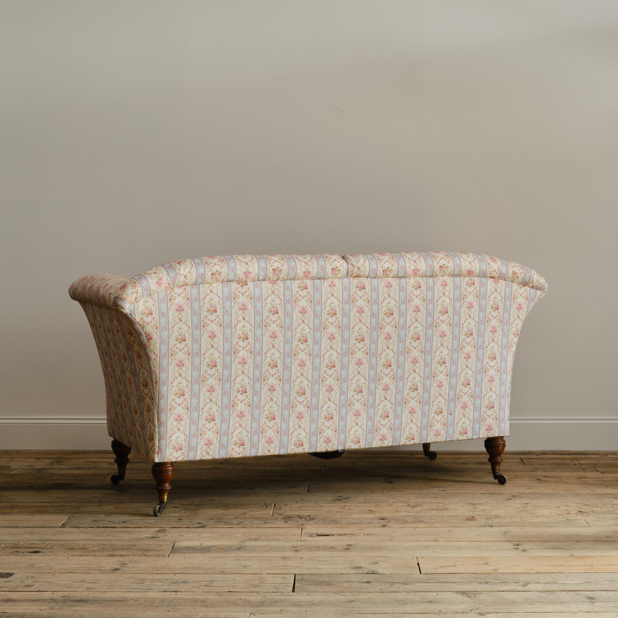 Howard & Sons Grantley Sofa c1900 5