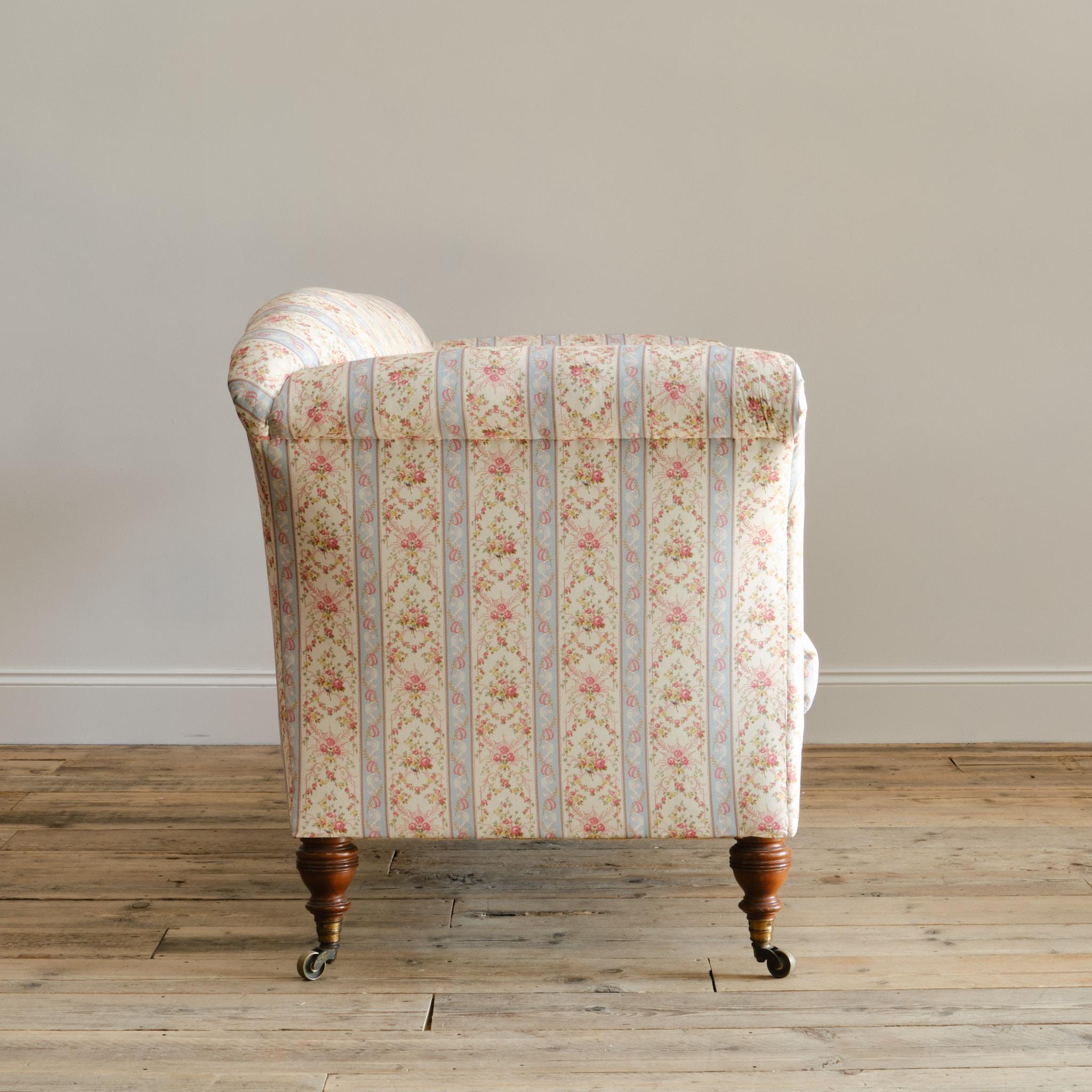 Howard & Sons Grantley Sofa c1900 In Good Condition In Batley, GB